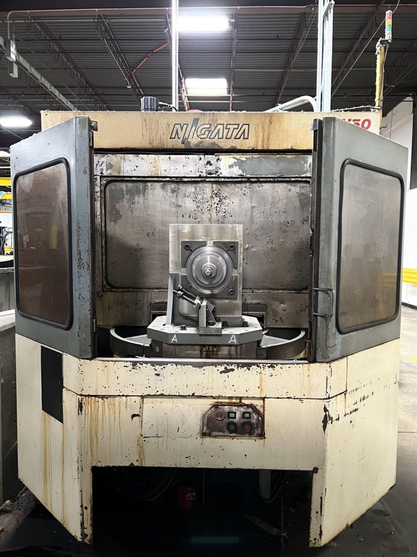 NIIGATA SPN50 CNC Horizontal Machining Center, s/n 46500075, Fanuc 15M Control. 19.7" x 19.7" - Image 3 of 14