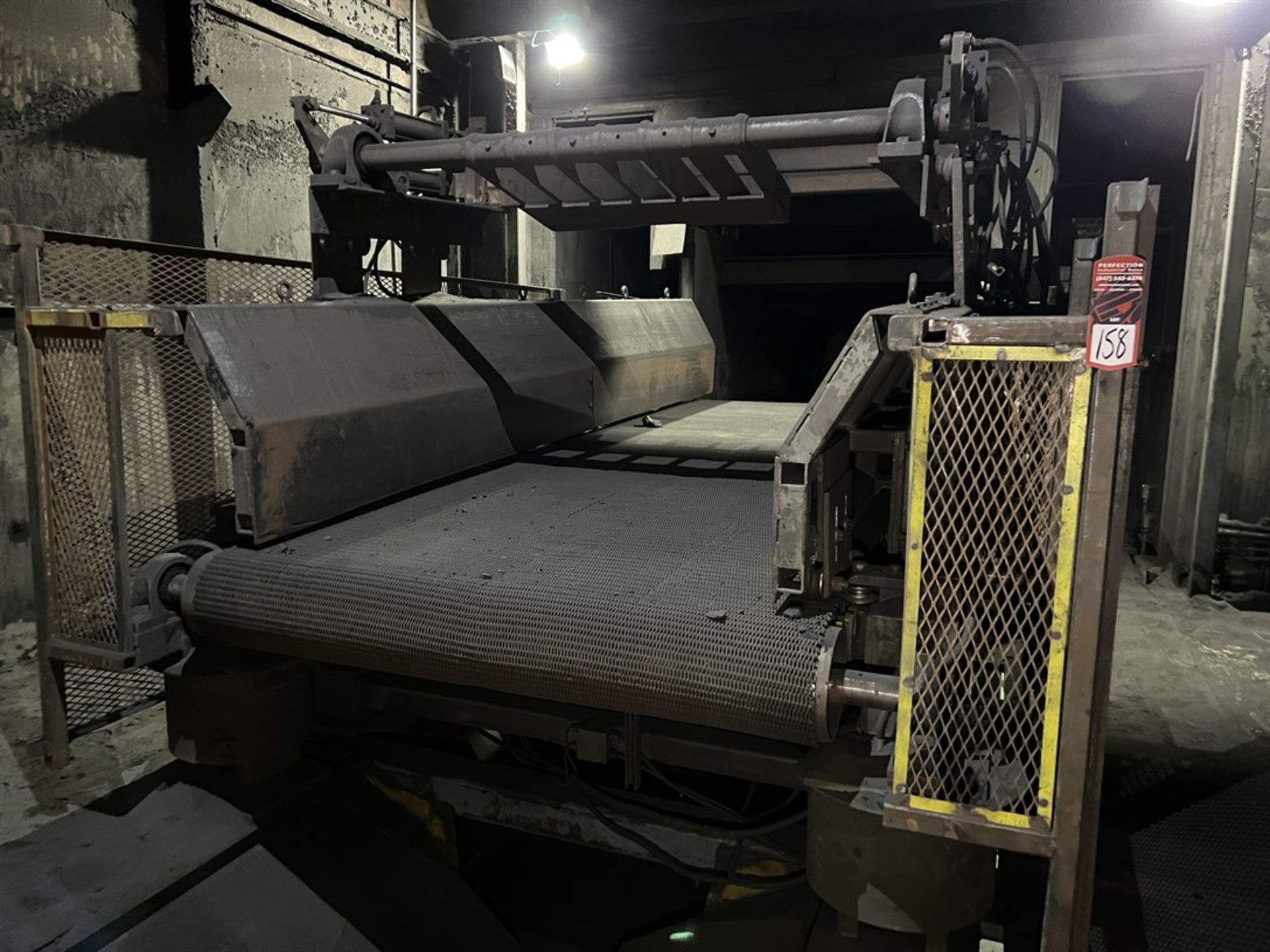 Mold Tipper Conveyor, 15'L