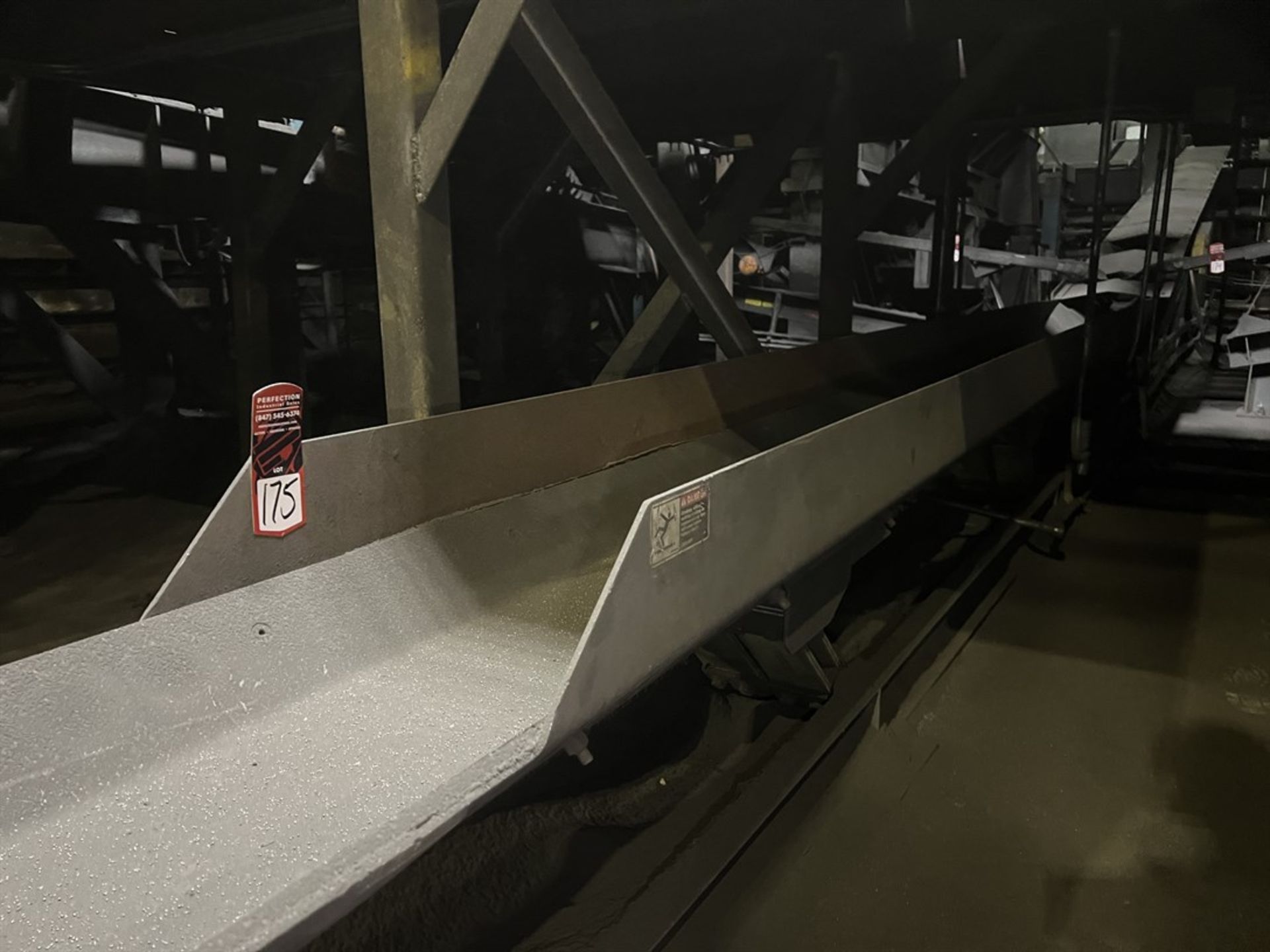 GENERAL KINEMATICS Syncro-Flex SFS 14X88 Vibrating Conveyor, s/n C-8536-53