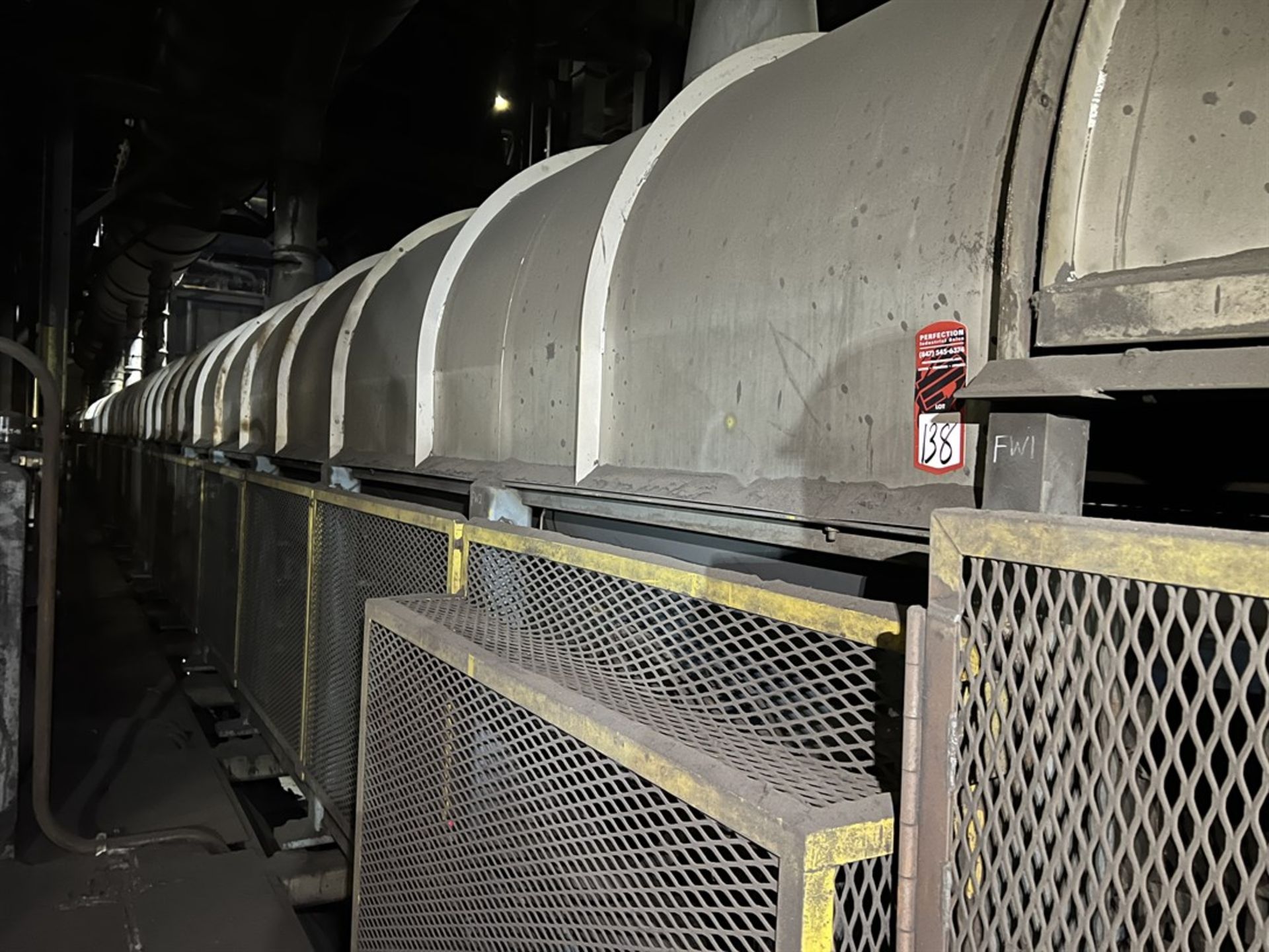 SMC Conveyor Line, 28" x 34" Mold Capacity, Approx. 185'L