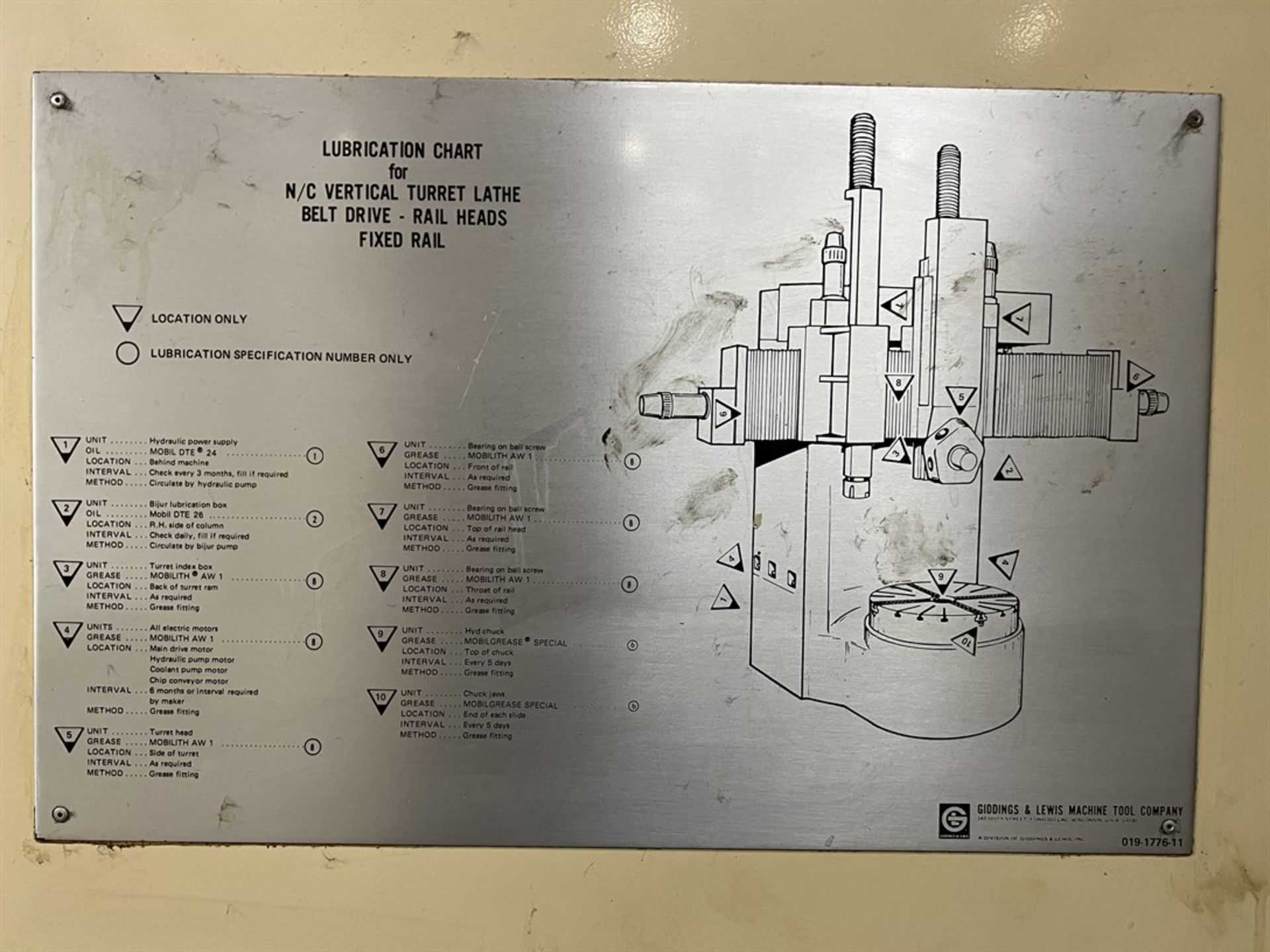 GIDDINGS & LEWIS 36 VTC Twin Pallet Vertical Turning Center with Milling, s/n 511-137-90, G & L - Image 12 of 14