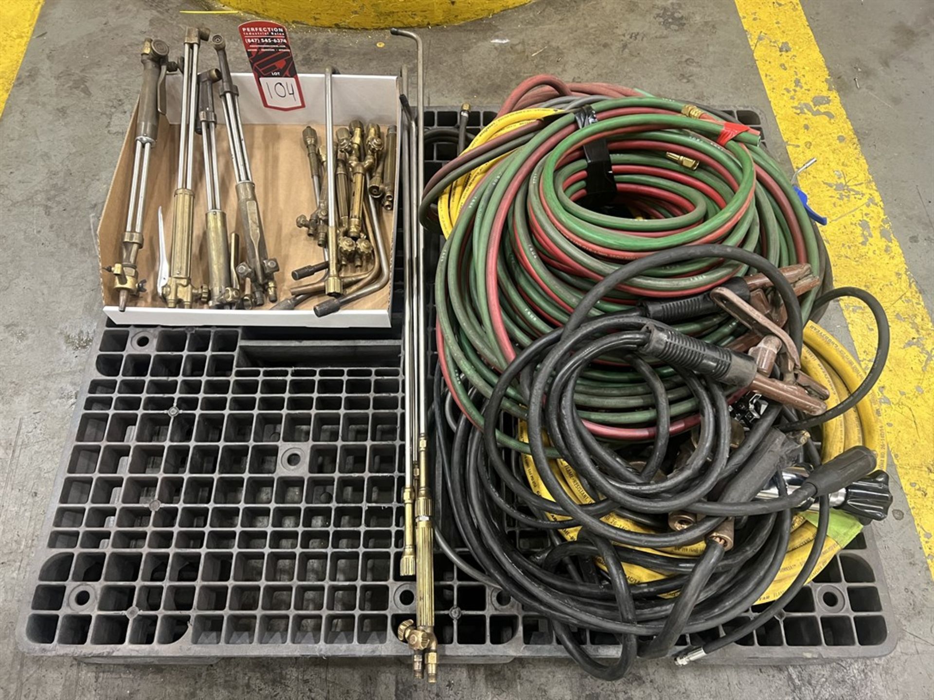 Lot of Assorted Torches w/ Hoses