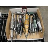 Lot of Assorted Pneumatic Straight Grinders
