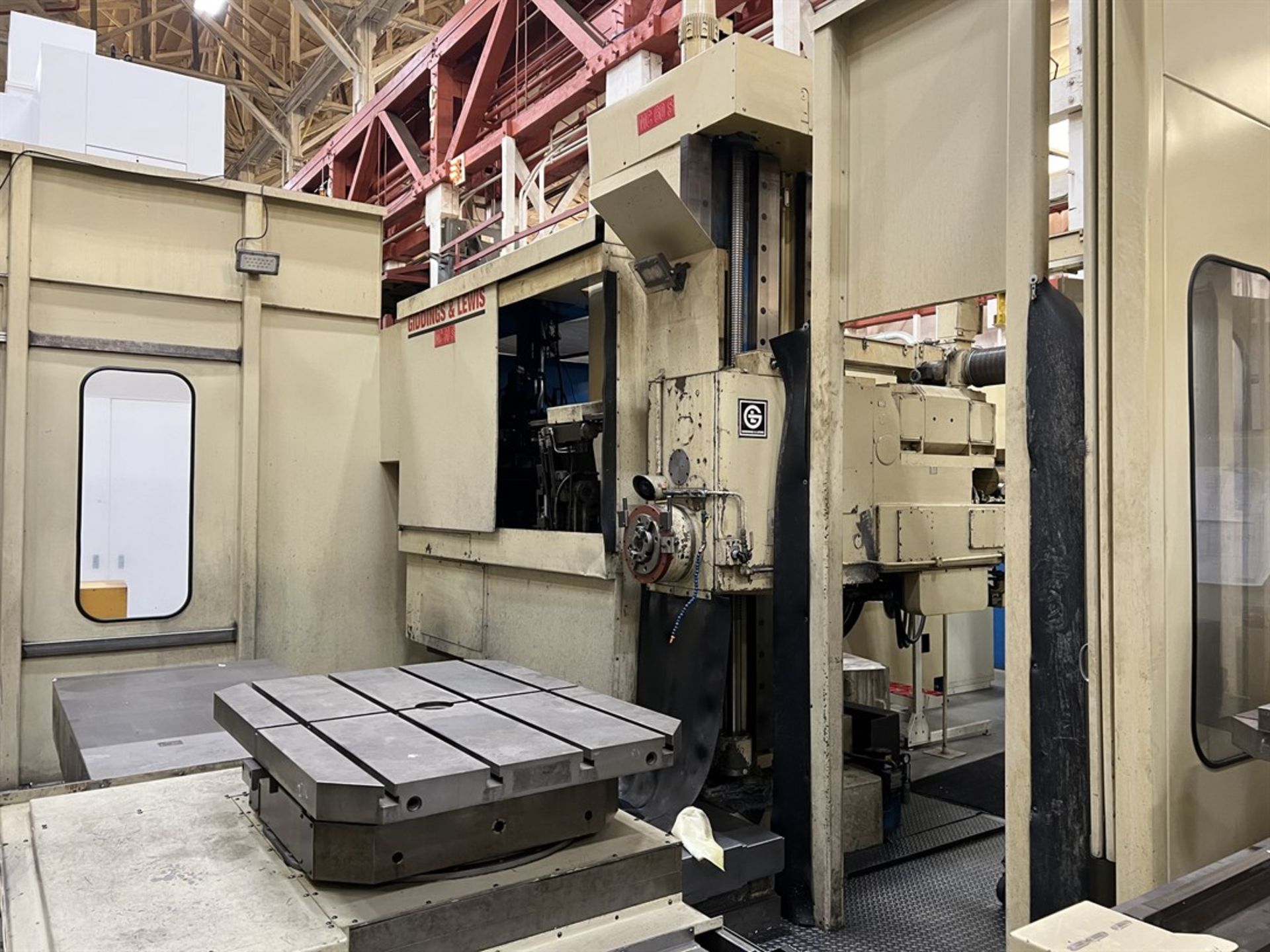 GIDDINGS & LEWIS MC-60 S Horizontal Machining Center, s/n 450-172-86, G & L 8000 Control, 6” Spindle - Image 2 of 12