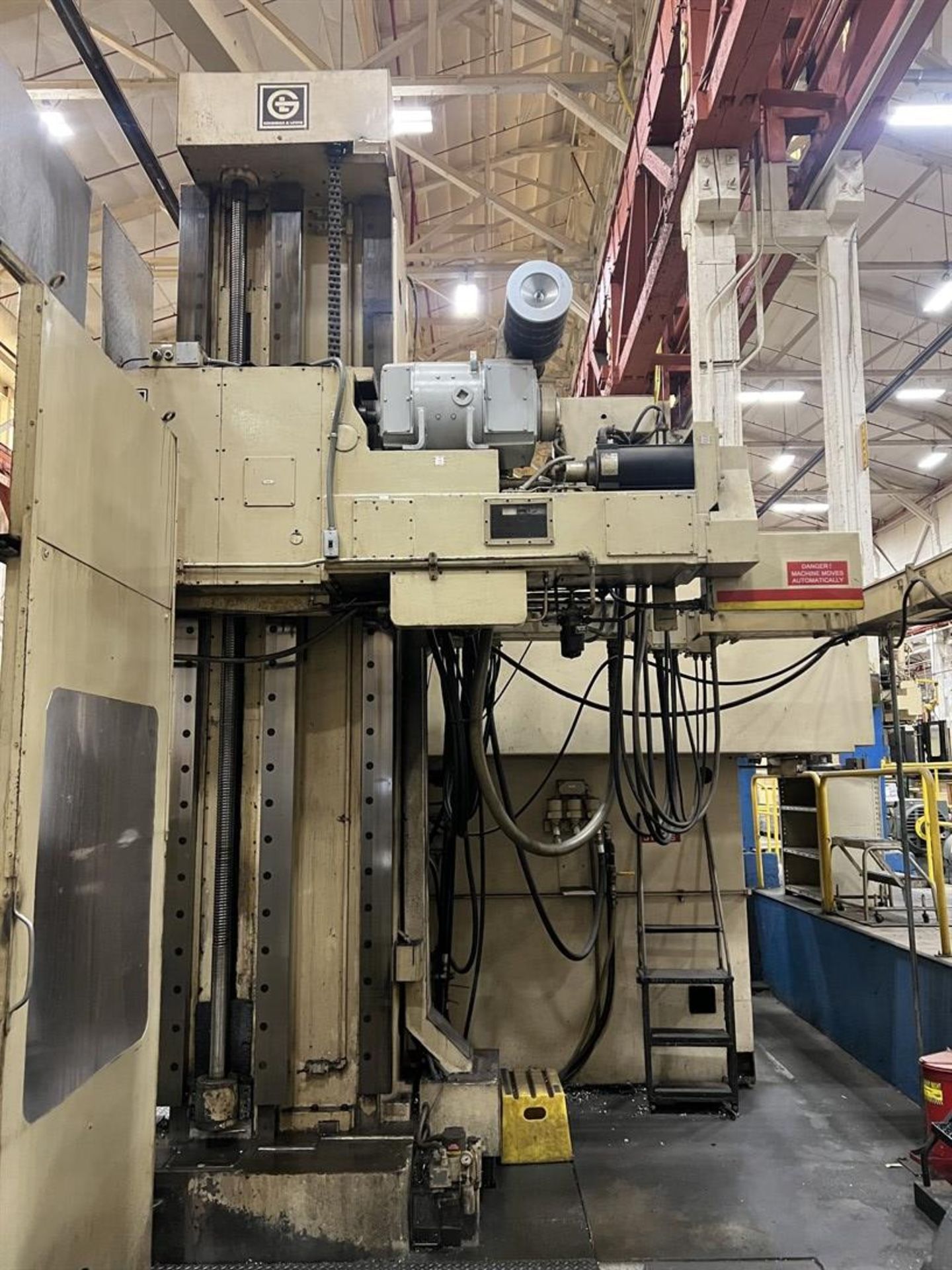 GIDDINGS & LEWIS MC 60 Horizontal Machining Center, s/n 450-232-90, G & L 8000 Control, 6” Spindle - Image 11 of 16