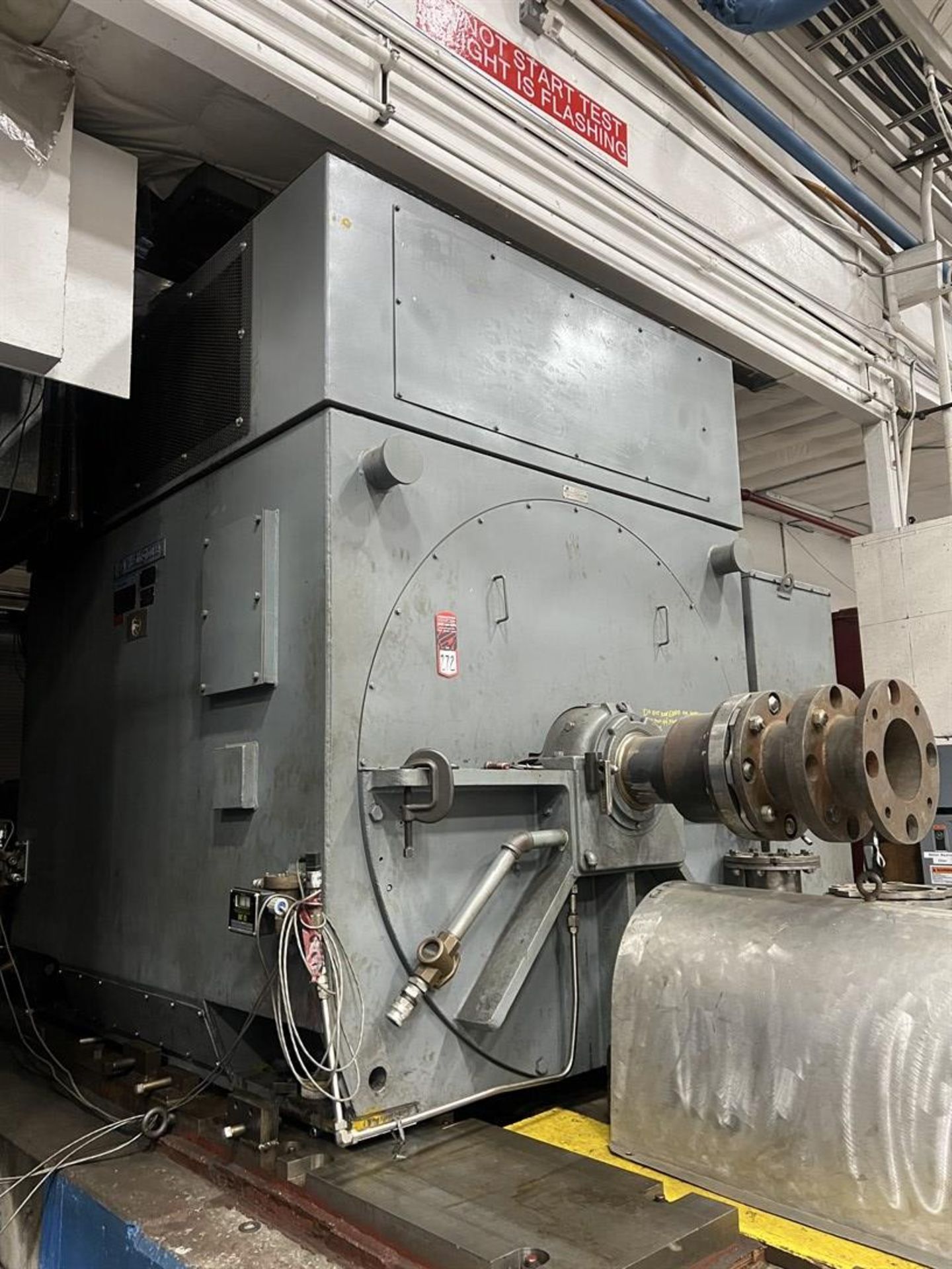 WESTINGHOUSE CS 12,000 HP Life-Line D Induction Motor, s/n 1067AA-01, 38,900 Lbs - Image 2 of 8