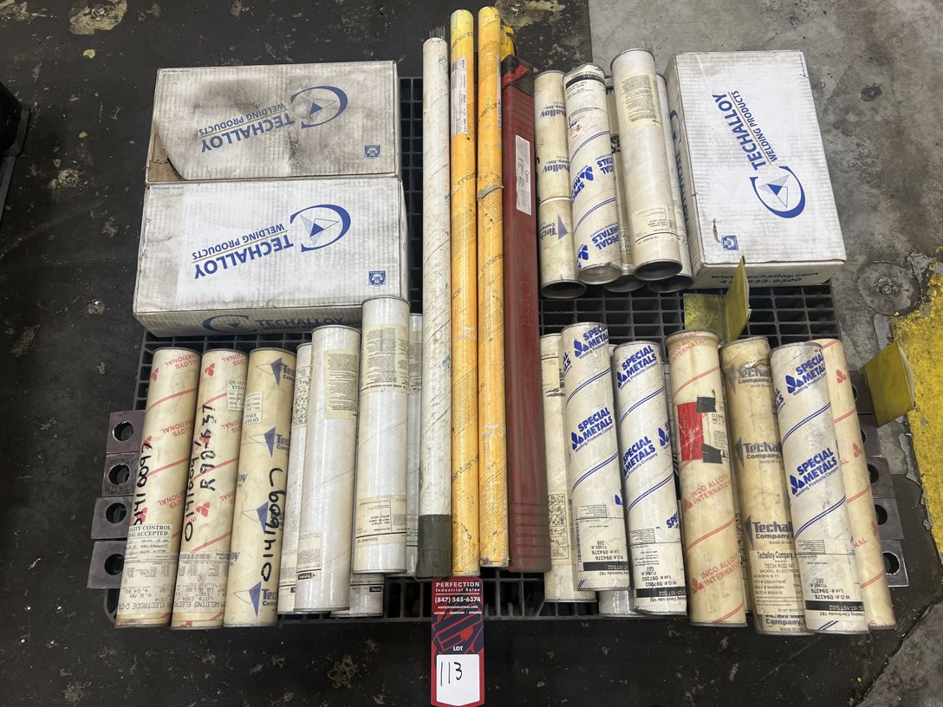 Lot of ENICRMO-3 Tig Wire & Stick Welding Rods