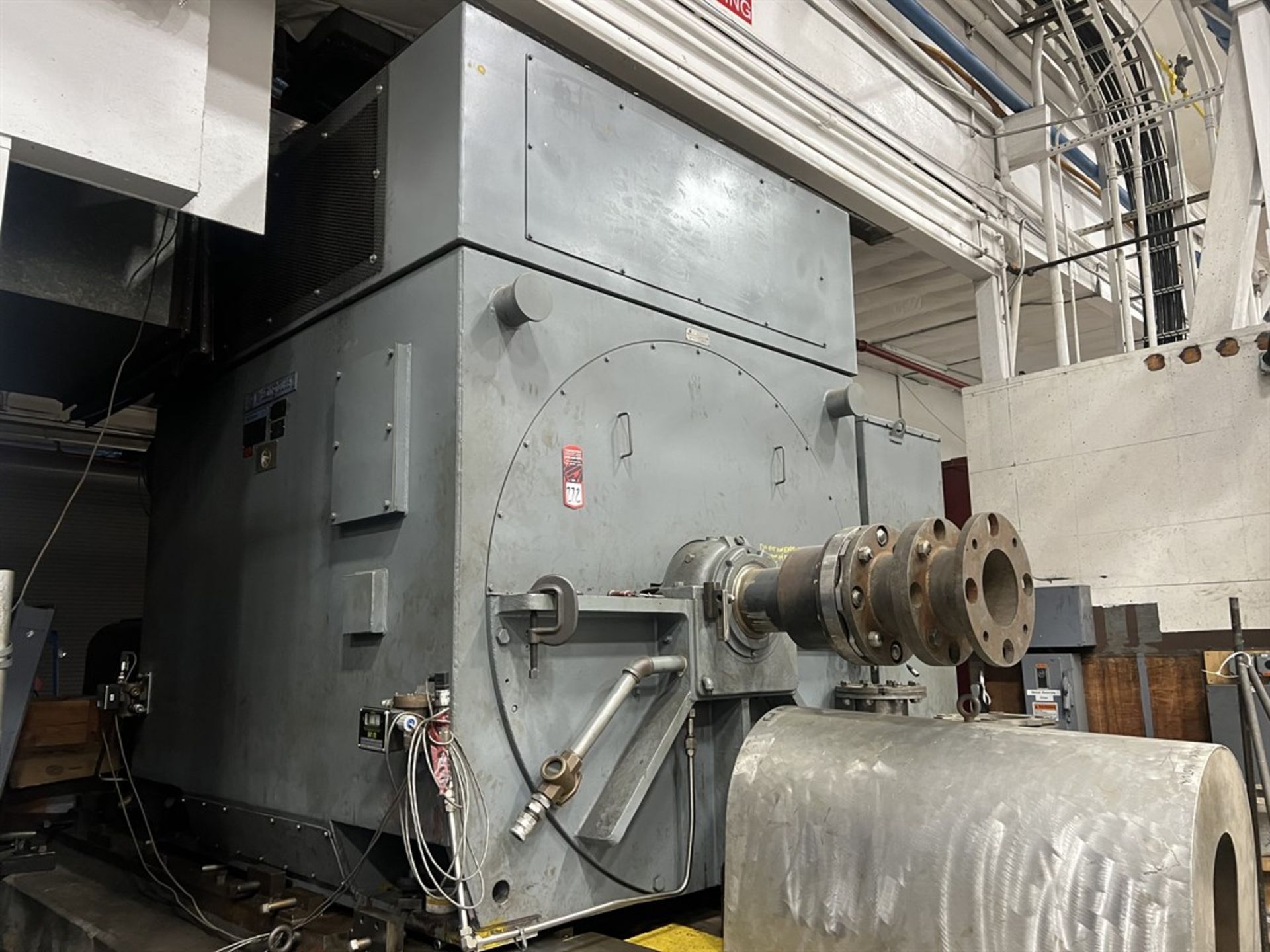 WESTINGHOUSE CS 12,000 HP Life-Line D Induction Motor, s/n 1067AA-01, 38,900 Lbs - Image 3 of 8