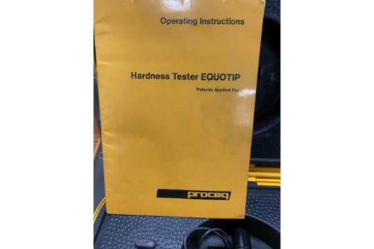 Proceq Equotip Hardness Tester, s/n 611-1280