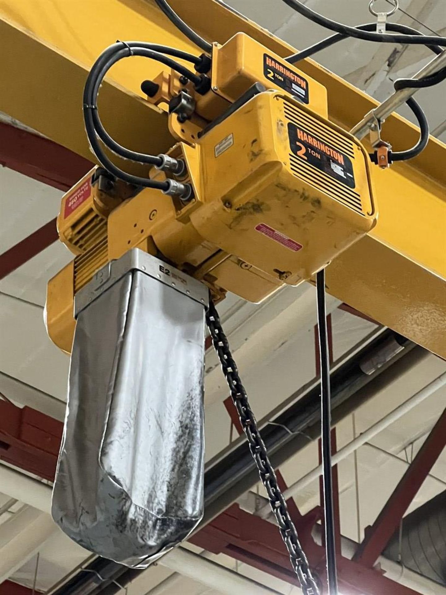 CRANE PRO SERVICES 2-Ton Free Standing Jib Crane, Approx. 16' Reach x 15' Under Rail, 2-Ton - Image 3 of 4