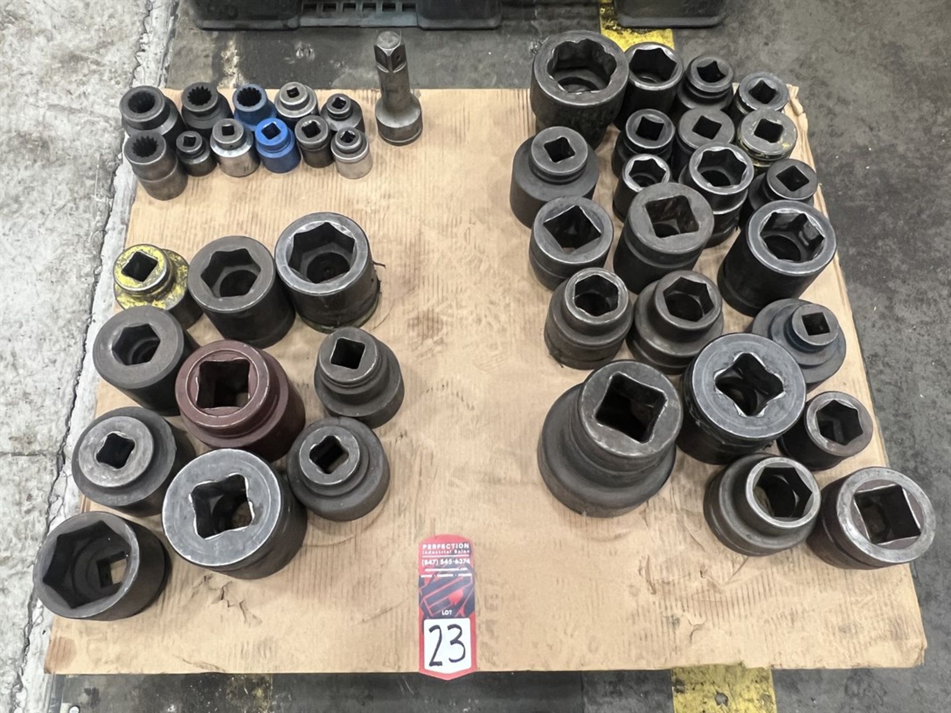 Lot of Assorted Large Sockets