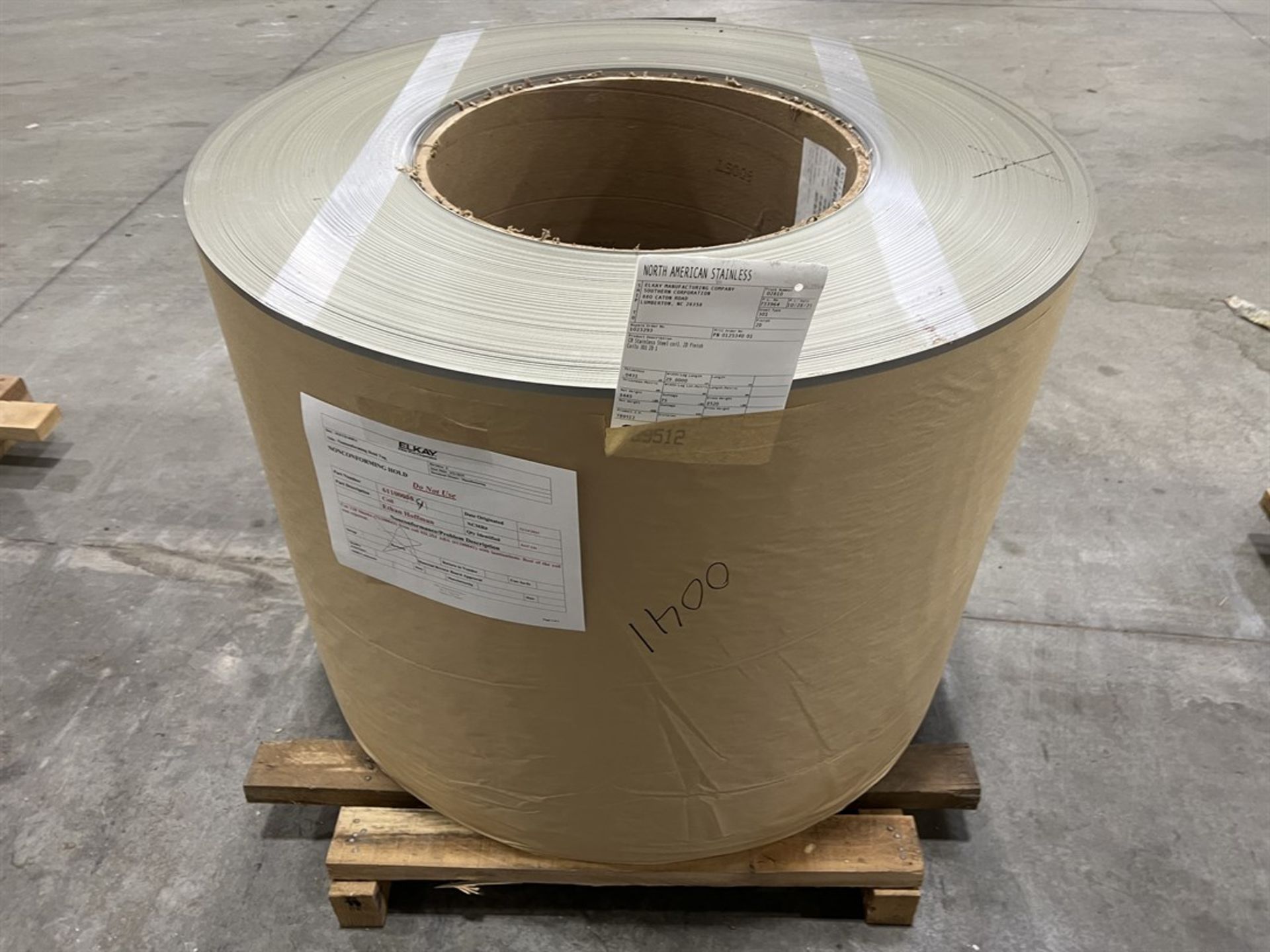 Single Coil of .0431 29W 301 2D Steel - Image 2 of 4