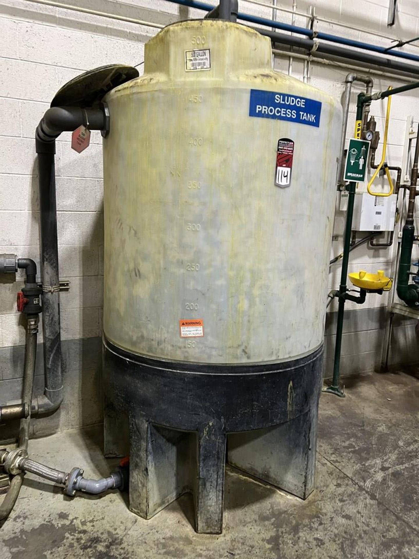 Waste Water System- 500 Gallon Sludge Holding LPE Tank - Image 2 of 2