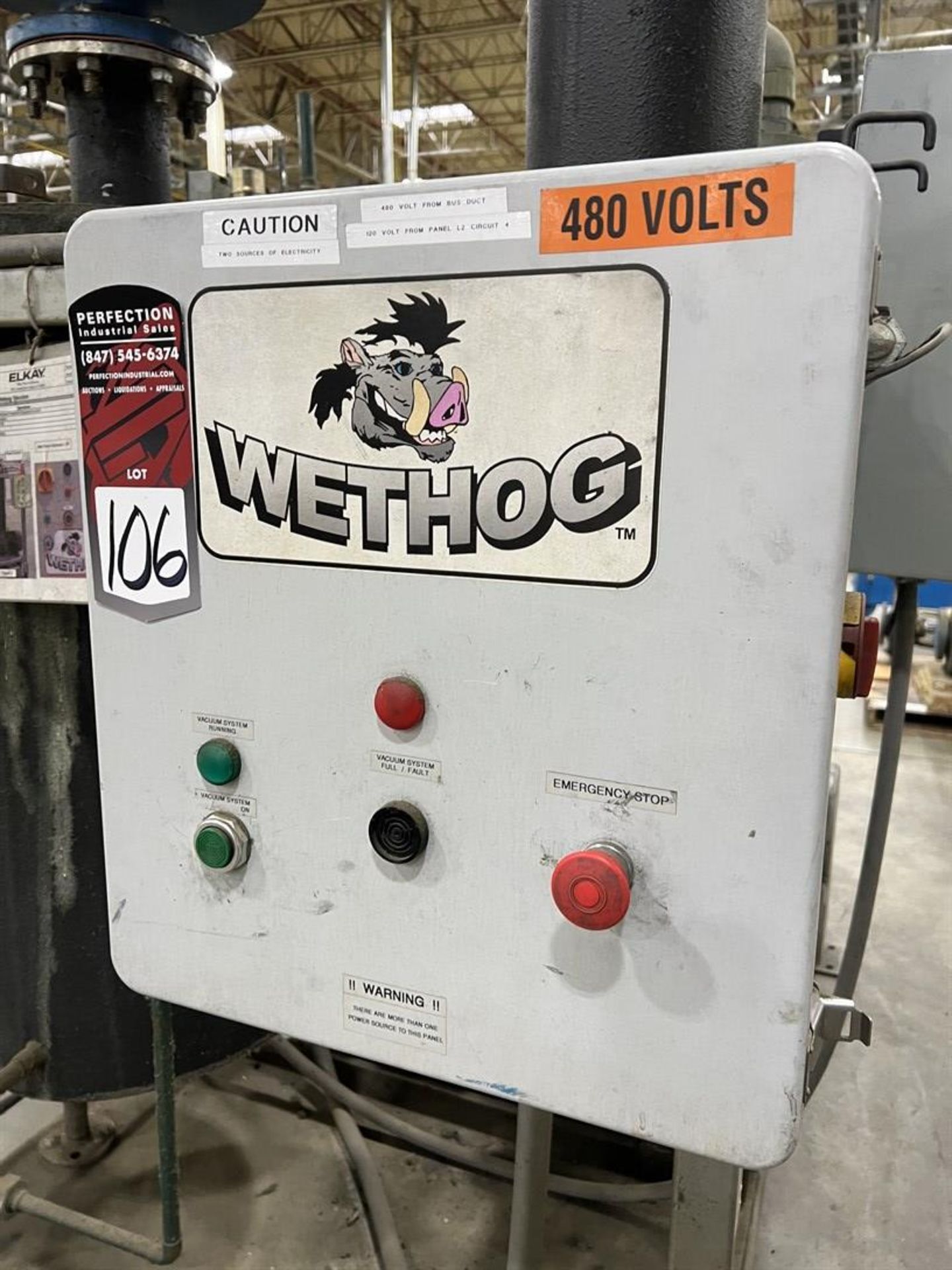 WETHOG Vacuum System, 20 HP - Image 3 of 7