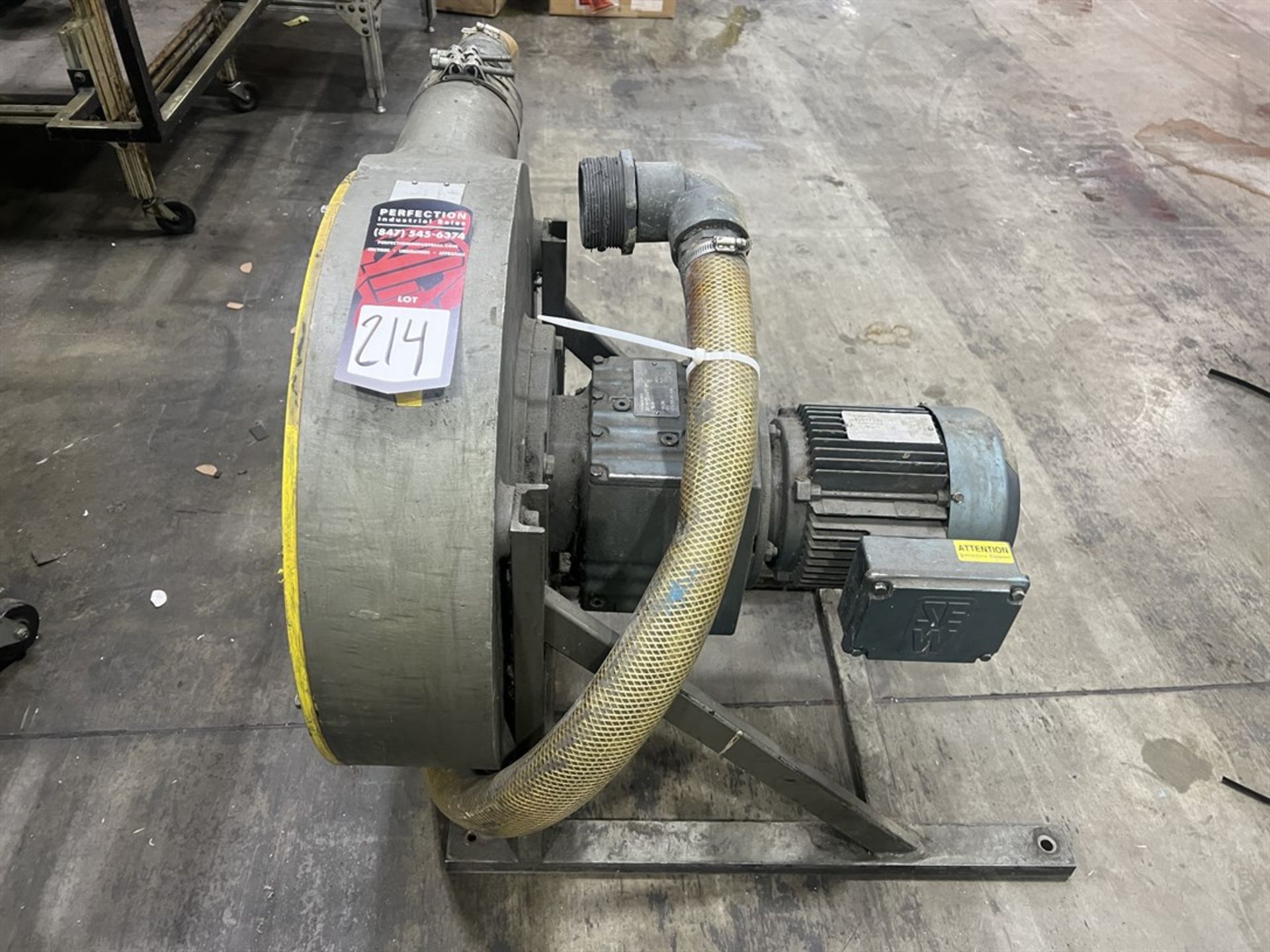 Blower w/ 2 HP Motor