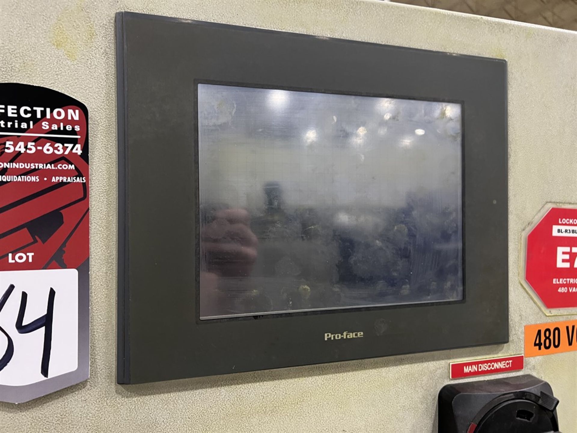 WILLAMETTE VALLEY 480 VAC Control Cabinet w/ Pro-Face Touch Display - Image 3 of 4