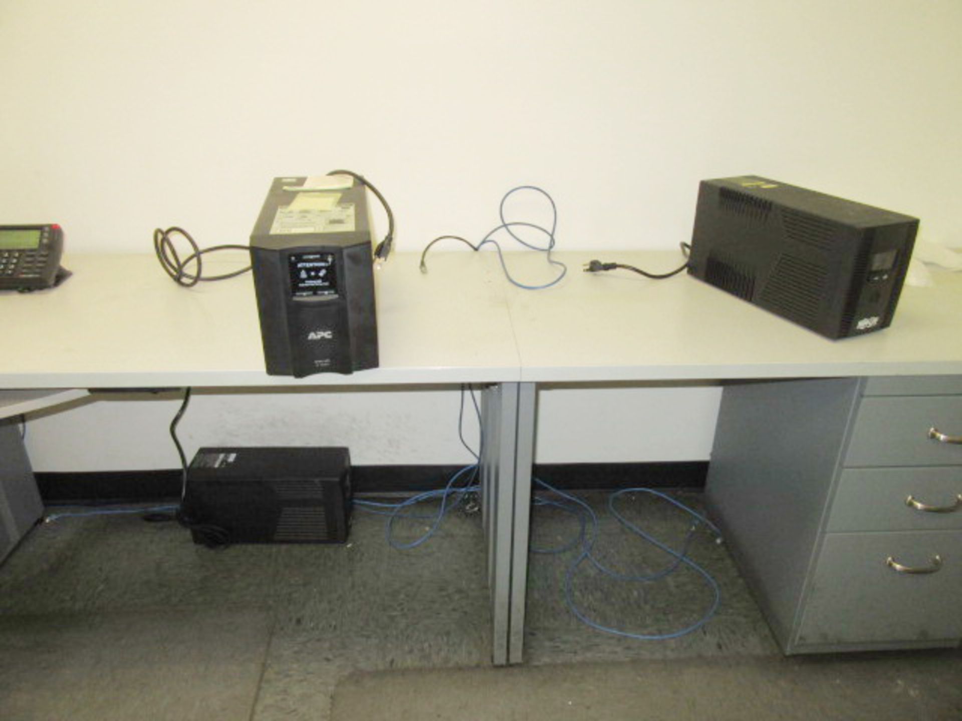 Contents of Office, Consisting of: (1) Desk 72"L x 30"W with Hutch & 42" Right Return, (3) 48"L x - Image 4 of 6