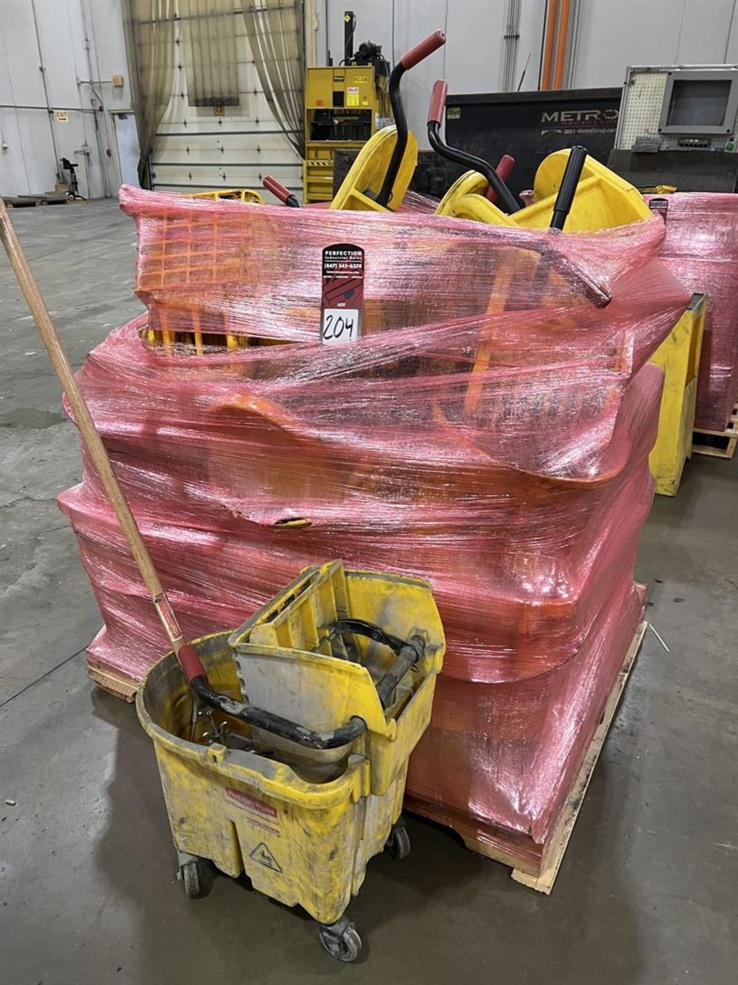 Pallet of Mop Buckets