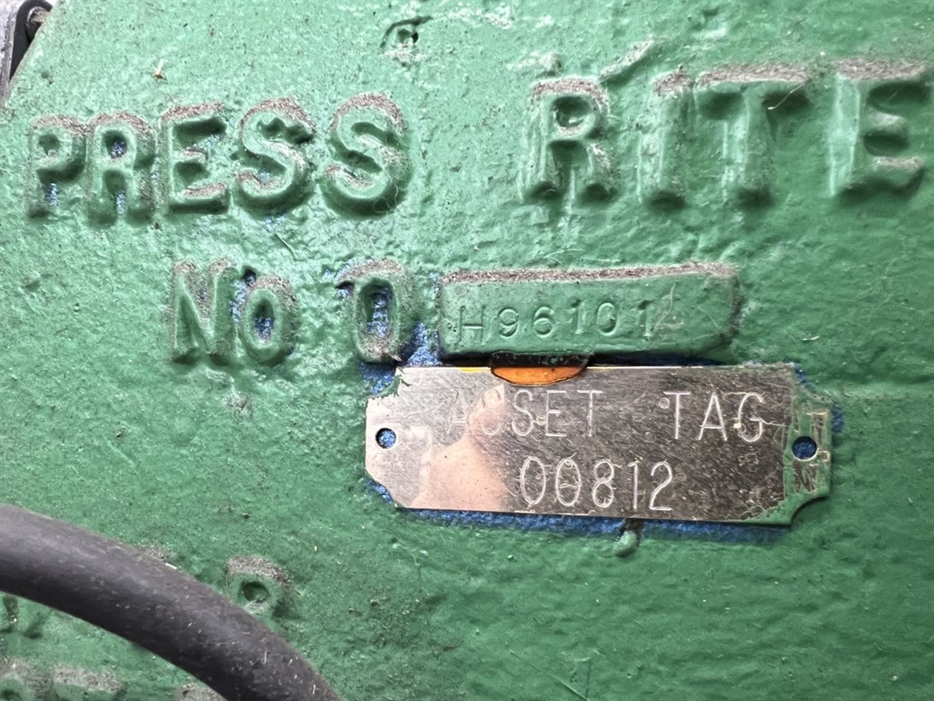HVR PRESS-RITE No. 0 Terminal Press, s/n H96101 - Image 4 of 4