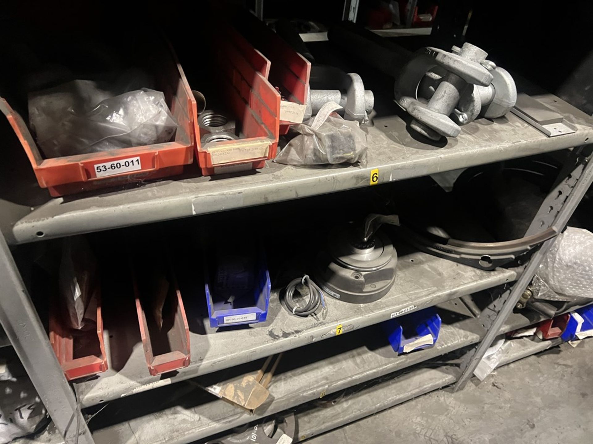 Lot Comprising (12) Shop Shelving Units w/ Contents Including Electrical, Cables, Melt Components- - Image 18 of 30