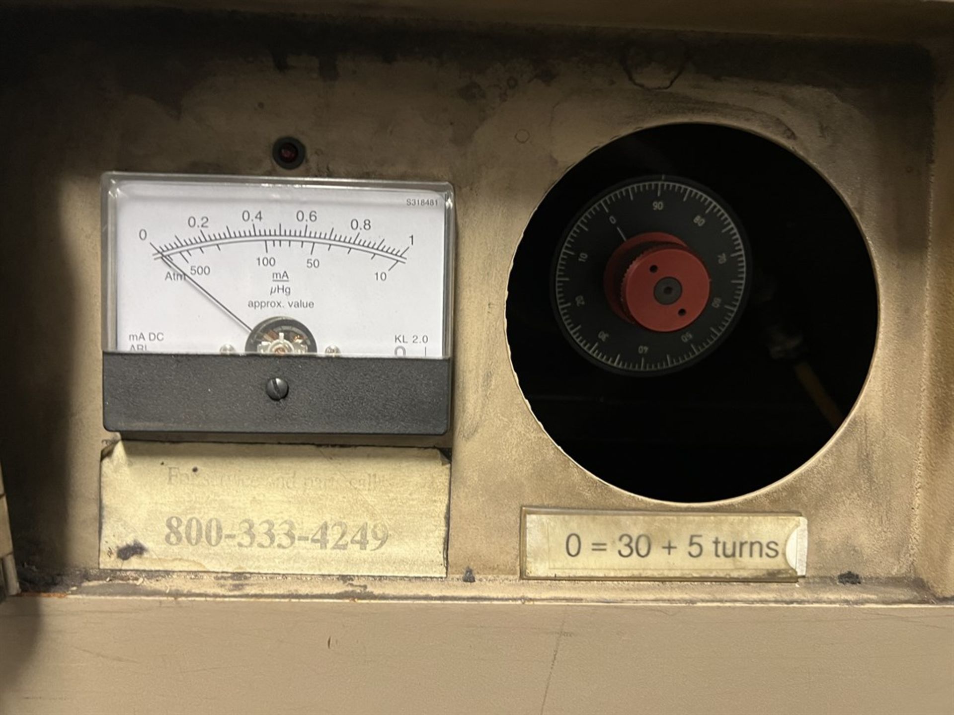 ARL FISONS 3460 Metals Analyzer Spectrometer, s/n 0828 - Image 5 of 7