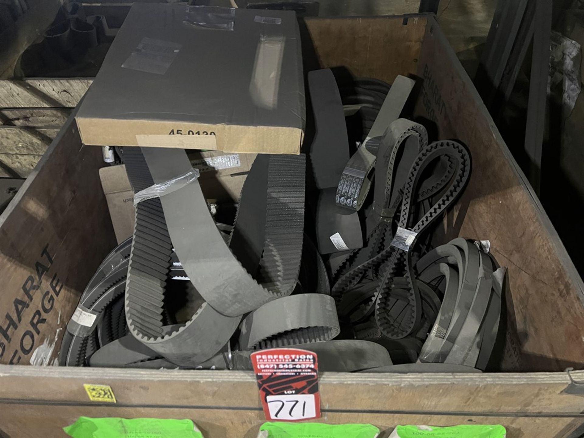 Crate of Assorted Belts - Image 2 of 2