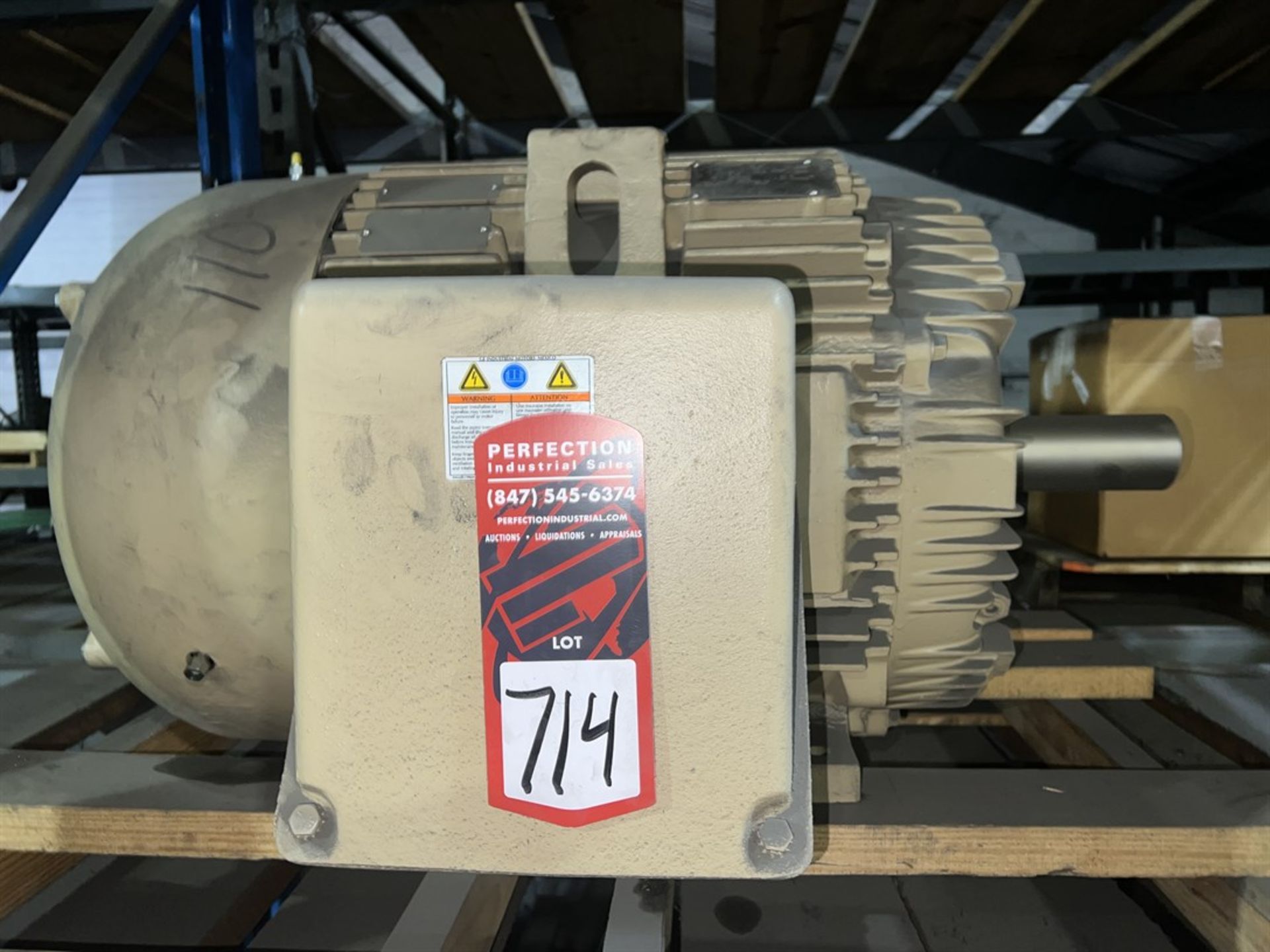 GE 75 HP Extra Severe Duty AC Motor - Image 2 of 3