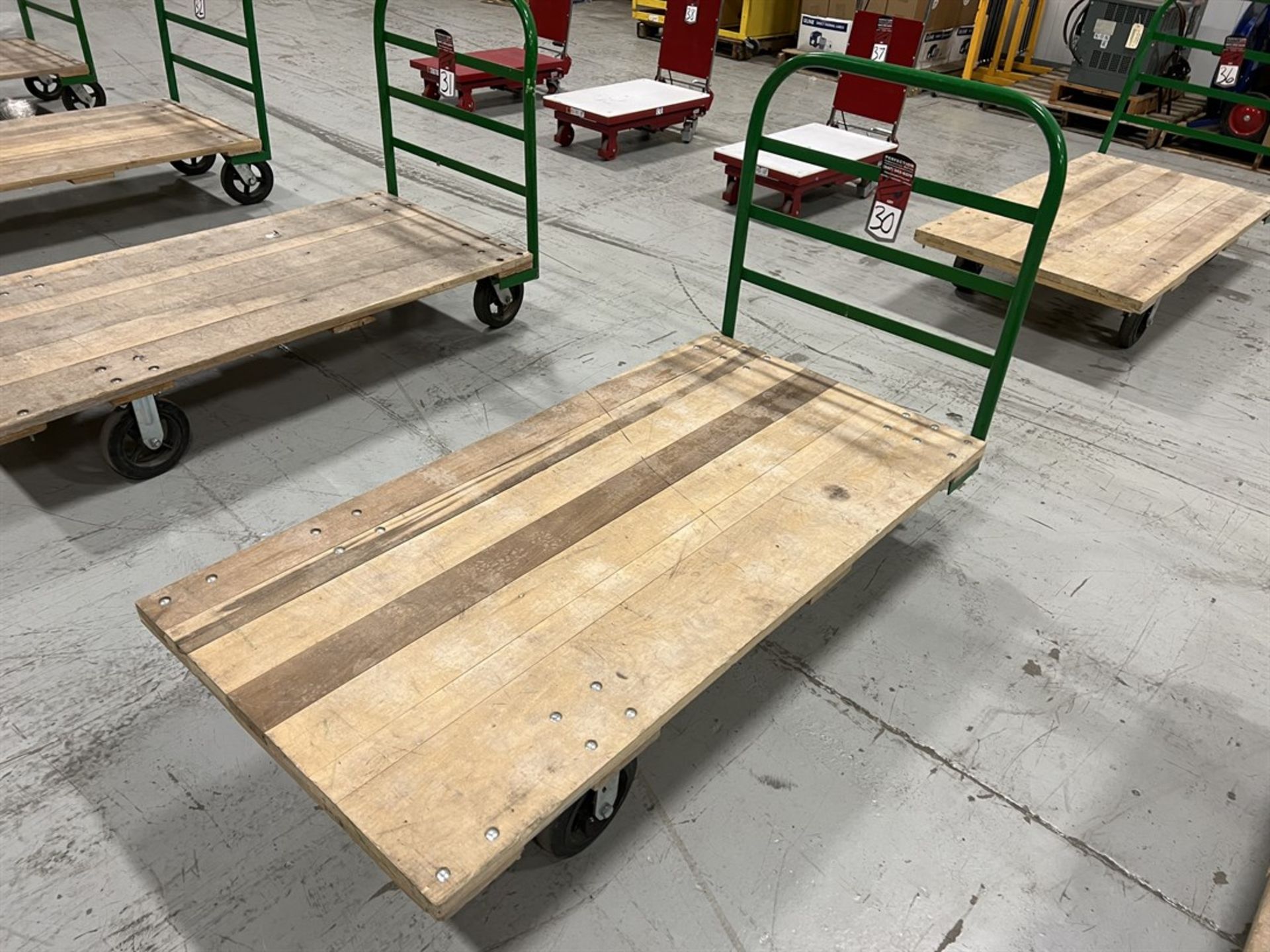 ULINE Flatbed Shop Cart, 30" x 60"