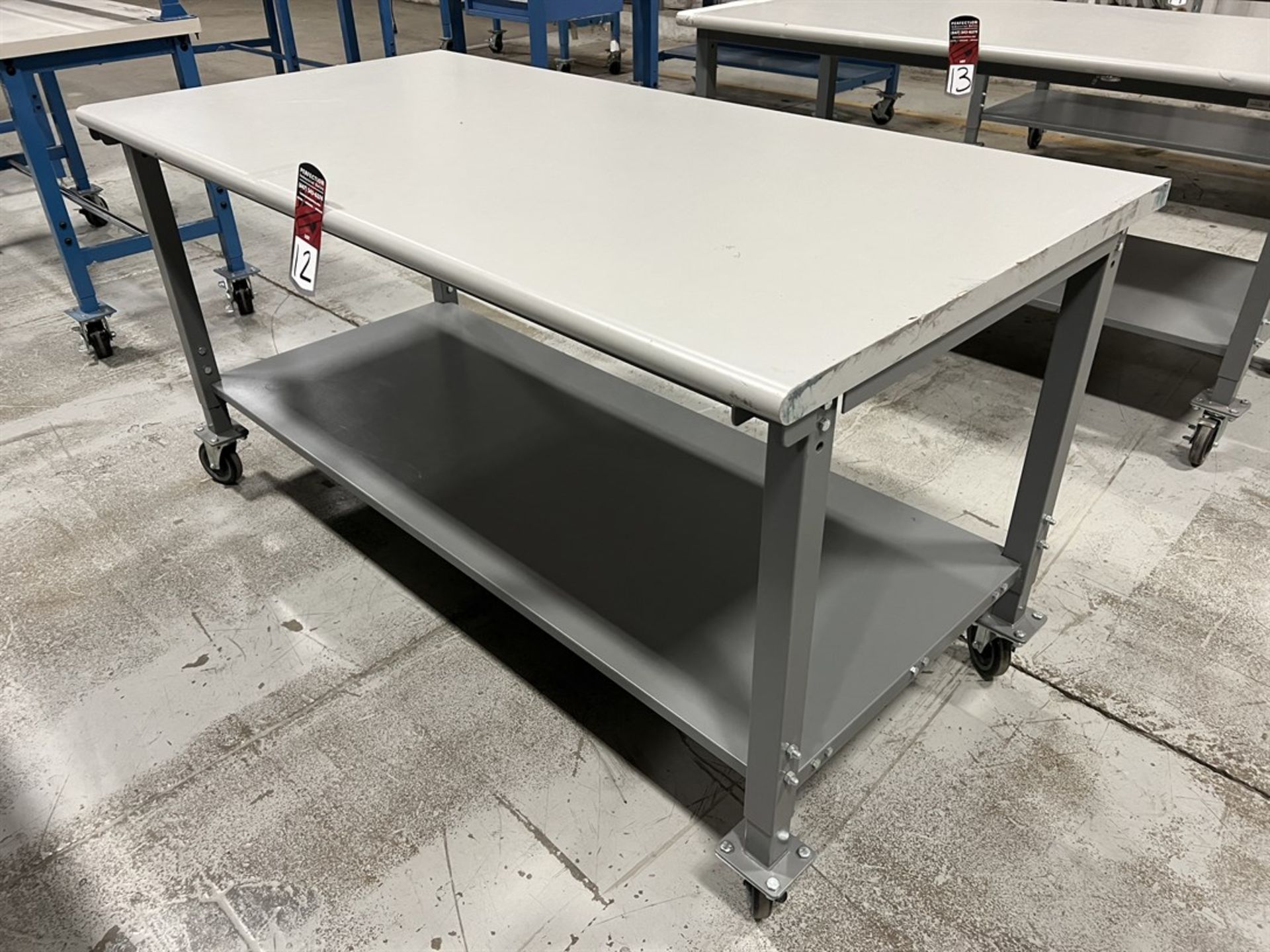 ULINE Packaging Table on Casters, 36" x 72"