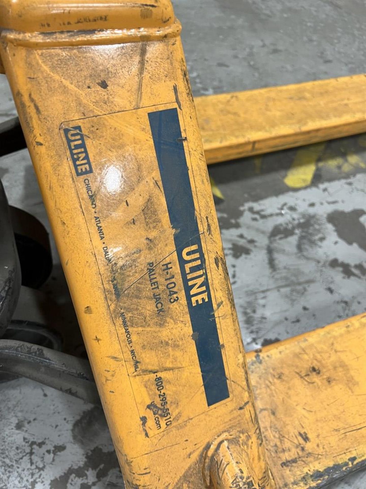 ULINE H-1043 Pallet Jack, 5500 Lb. Capacity - Image 2 of 3