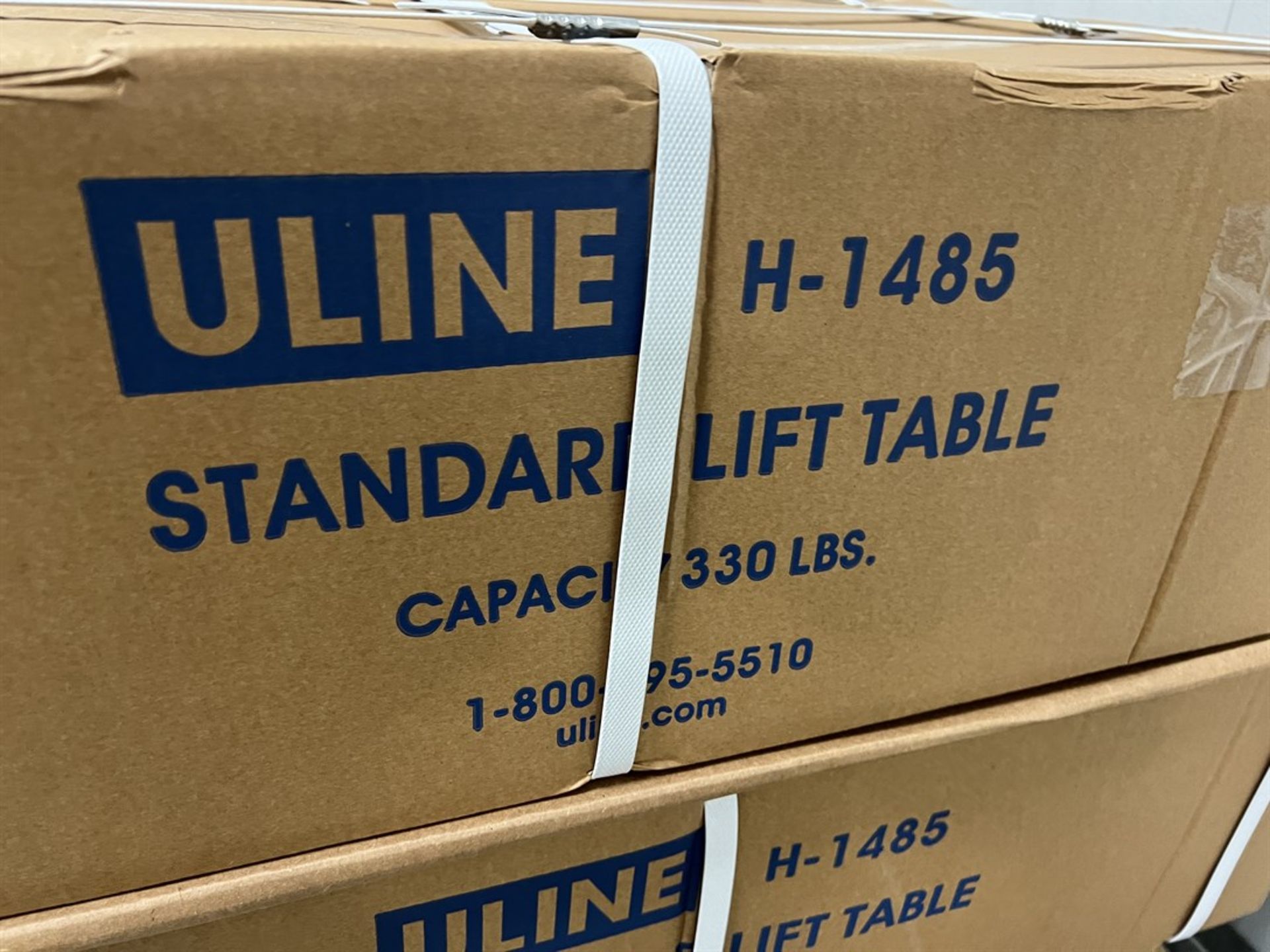 NEW IN BOX ULINE H-1485 Lift Table Cart, 27" x 18", 330 Lb. Capacity - Image 2 of 3