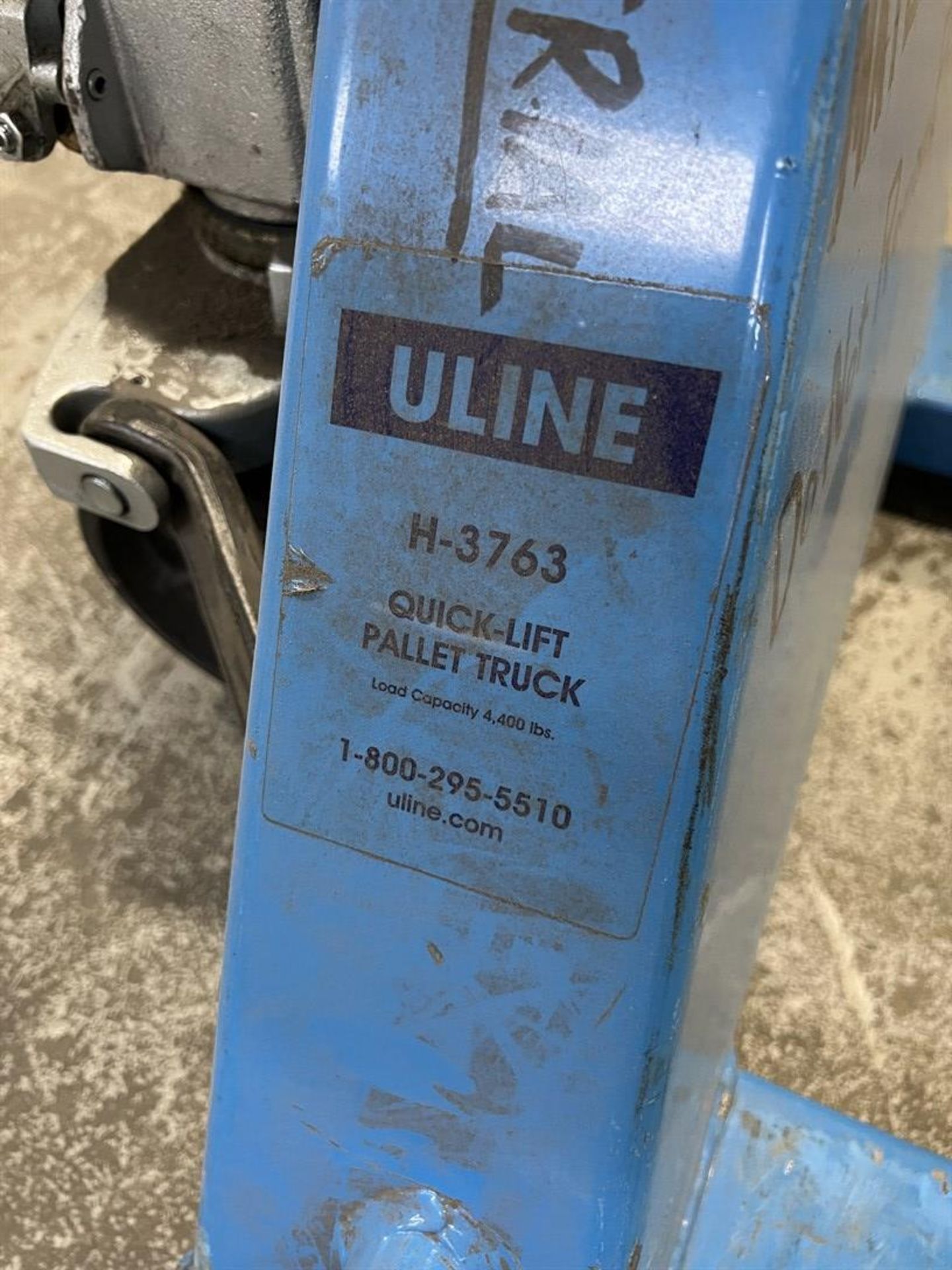 ULINE H-3763 Quick Lift Pallet Jack, 4400 Lb. Capacity - Image 2 of 3