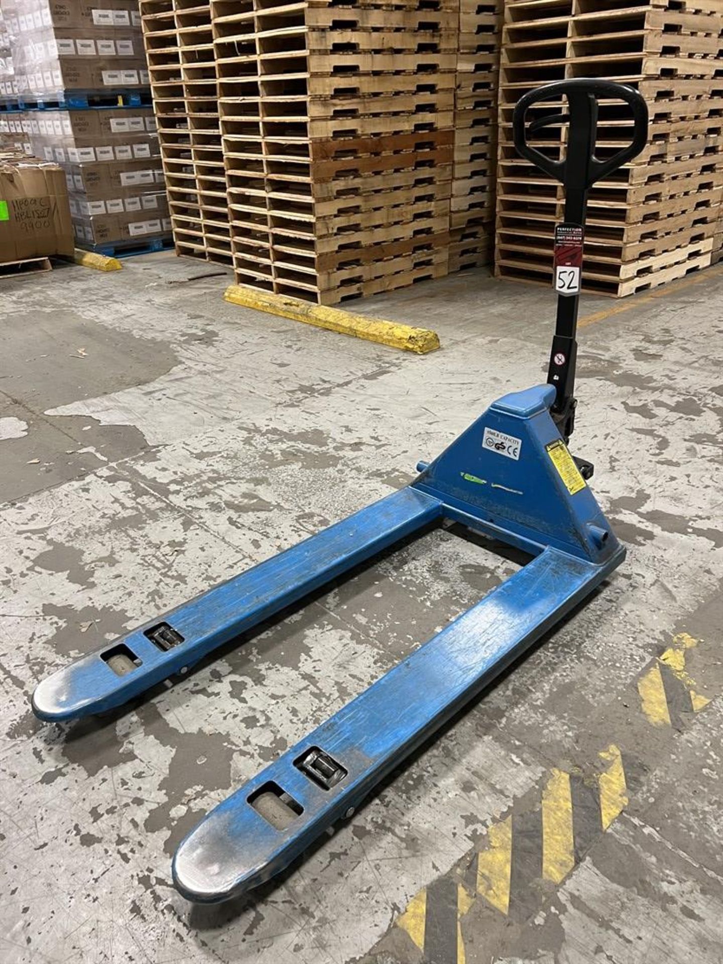 ULINE H-1483 Pallet Jack, 5500 Lb. Capacity