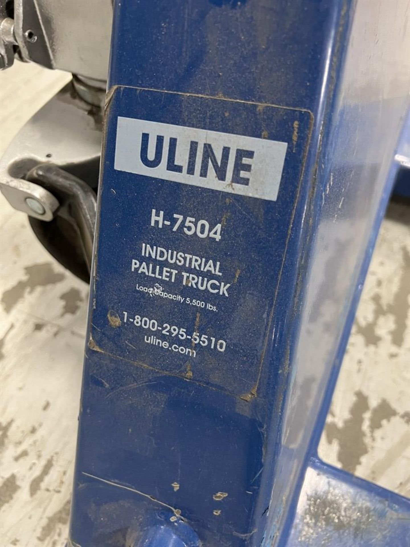 ULINE H-7504 Industrial Pallet Jack, 5500 Lb. Capacity - Image 2 of 3