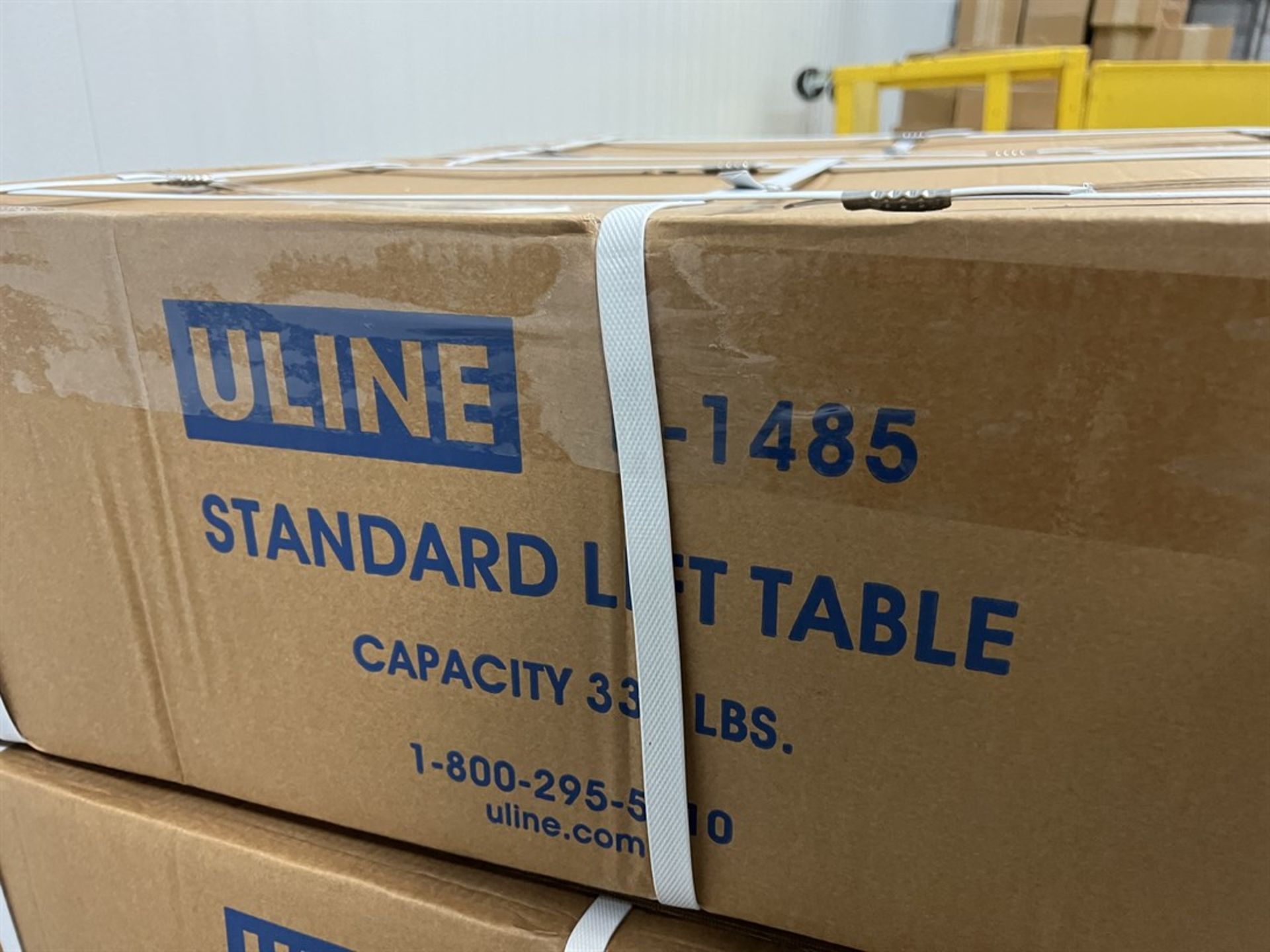 NEW IN BOX ULINE H-1485 Lift Table Cart, 27" x 18", 330 Lb. Capacity - Image 2 of 3