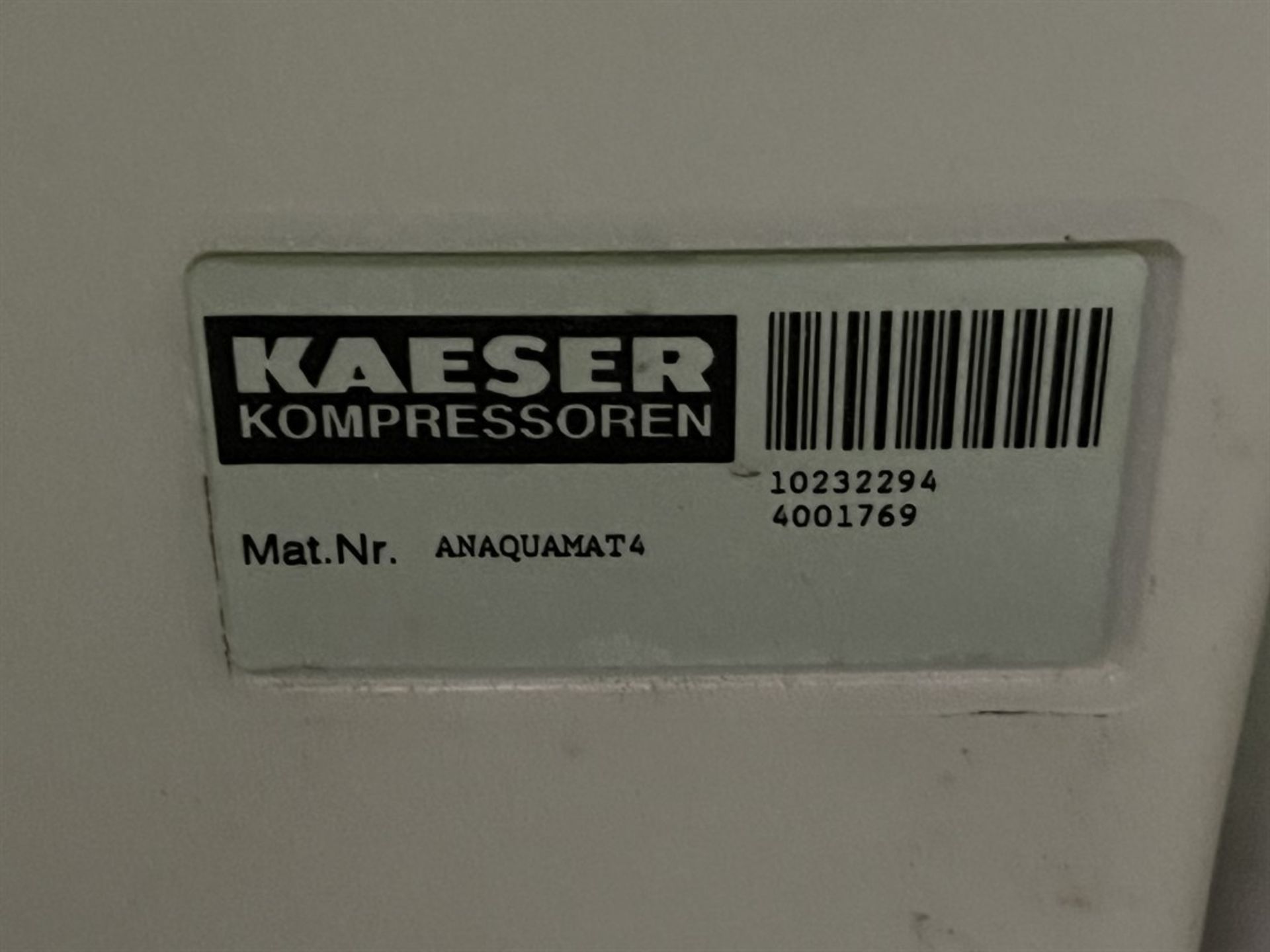 KAESER Aquamat 4 Oil/Water Separator - Image 3 of 4