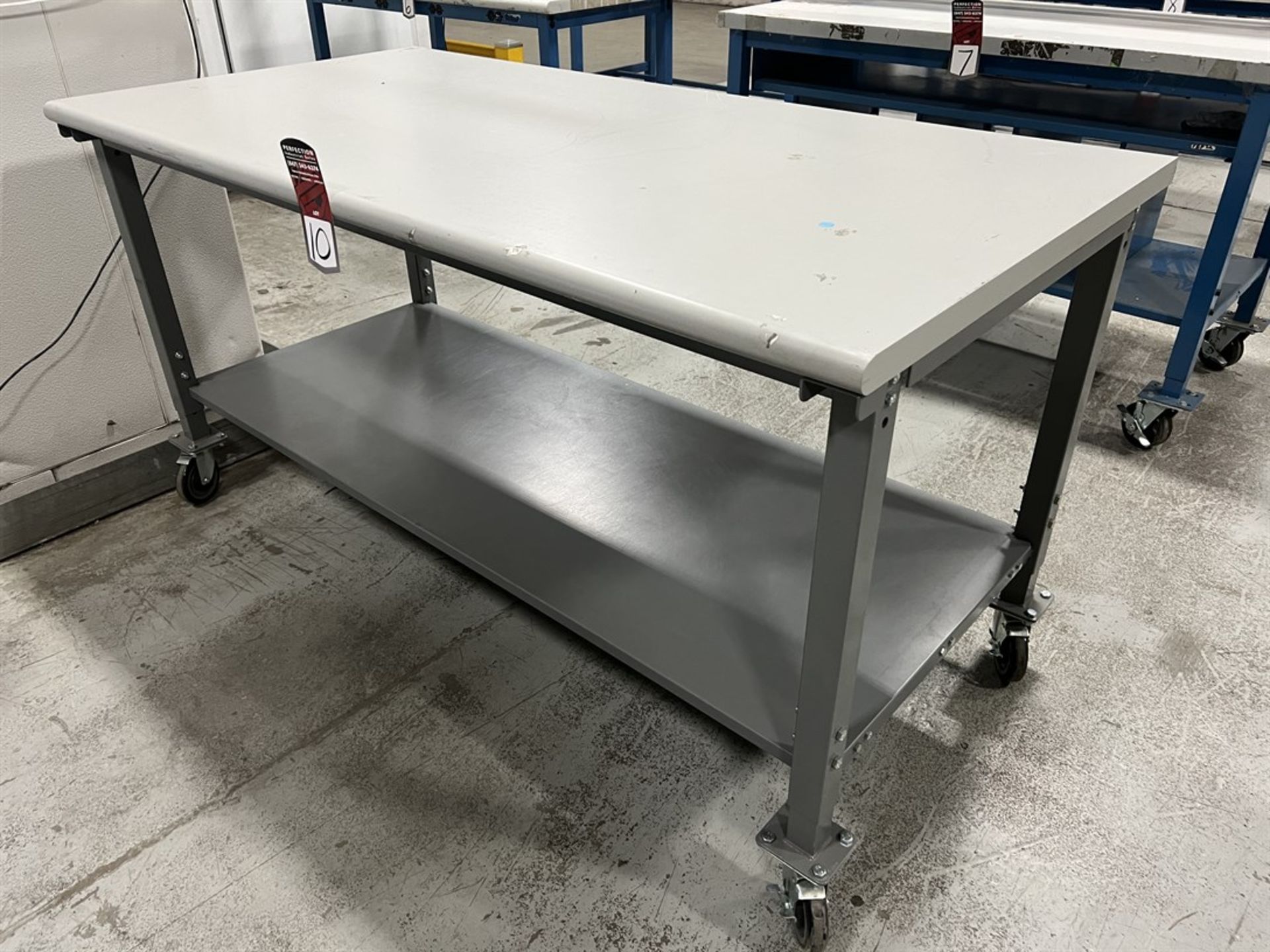 ULINE Packaging Table on Casters, 36" x 72"