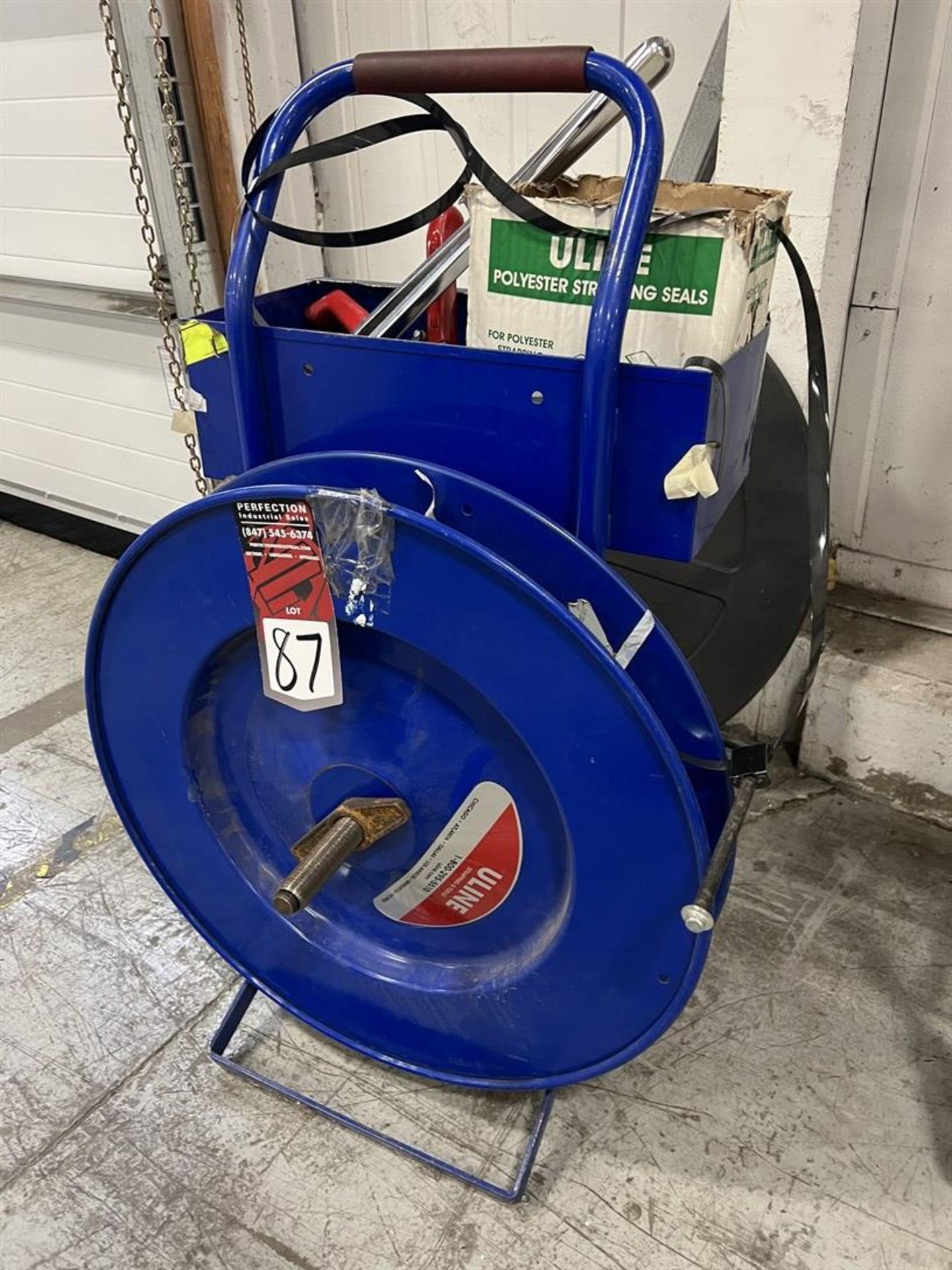 ULINE Poly Banding Set w/ Cart, Tensioner, Seals and Sealer