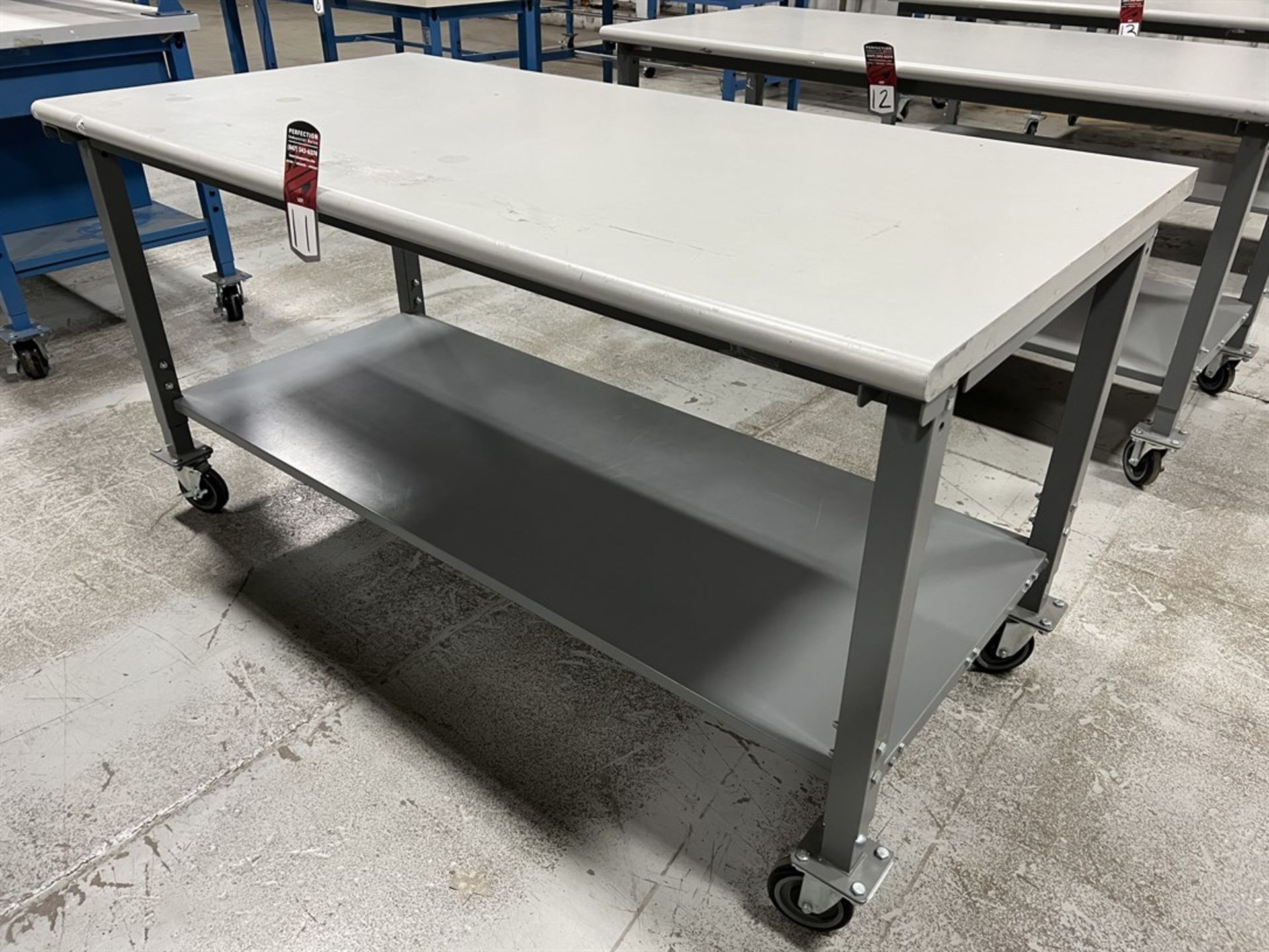 ULINE Packaging Table on Casters, 36" x 72"