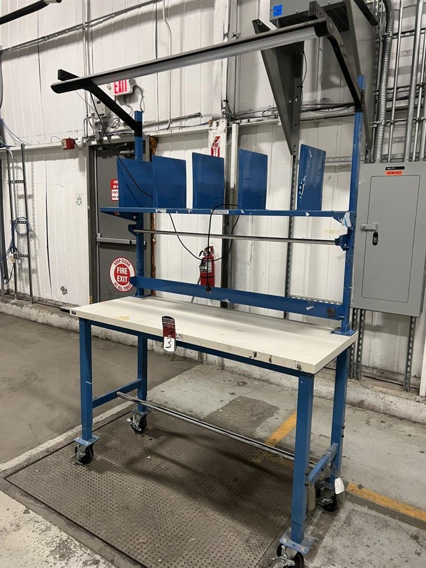 GLOBAL Work Bench on Casters, 30" x 60"