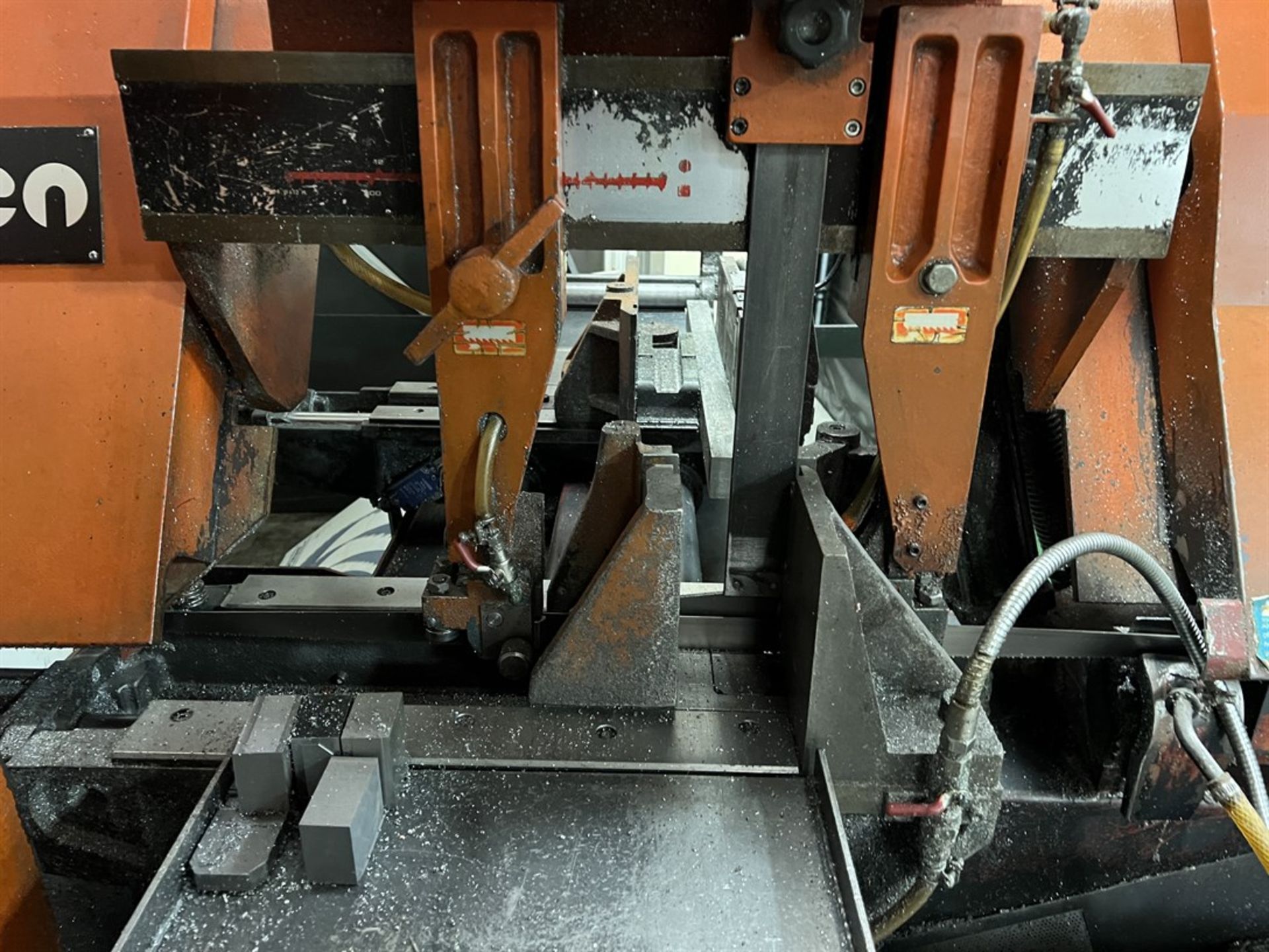 2008 COSEN C-300NC Horizontal Bandsaw, s/n C9713727, PLC Control, 12.3"H s 13.4"W Rectangle - Image 4 of 9