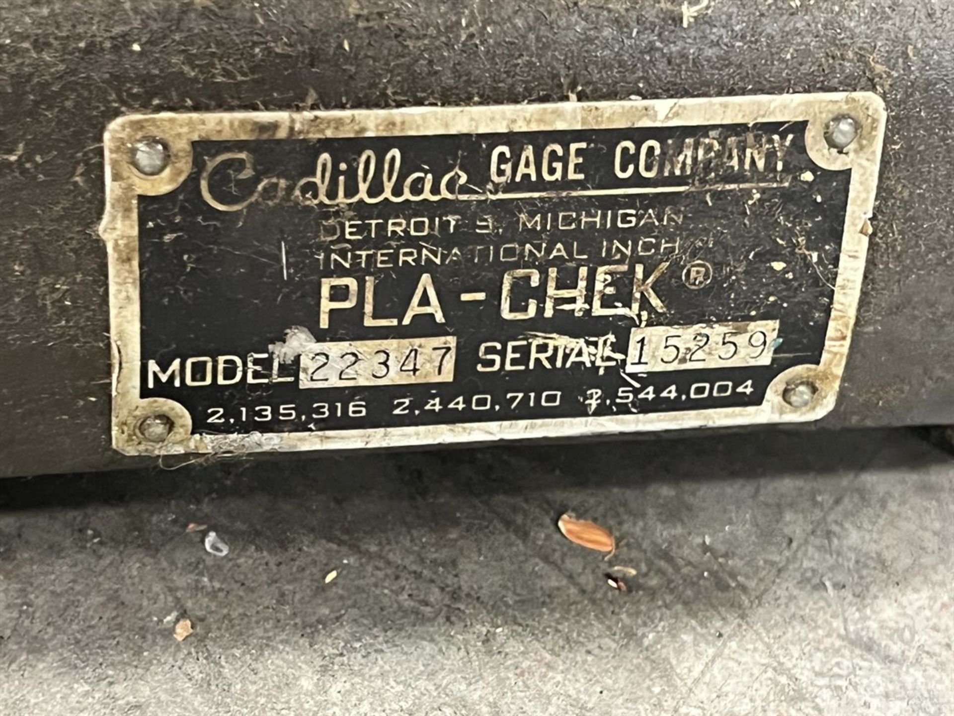 CADILLAC Pla-Check 22347 Height Gage, s/n 15259, 24" - Image 4 of 4