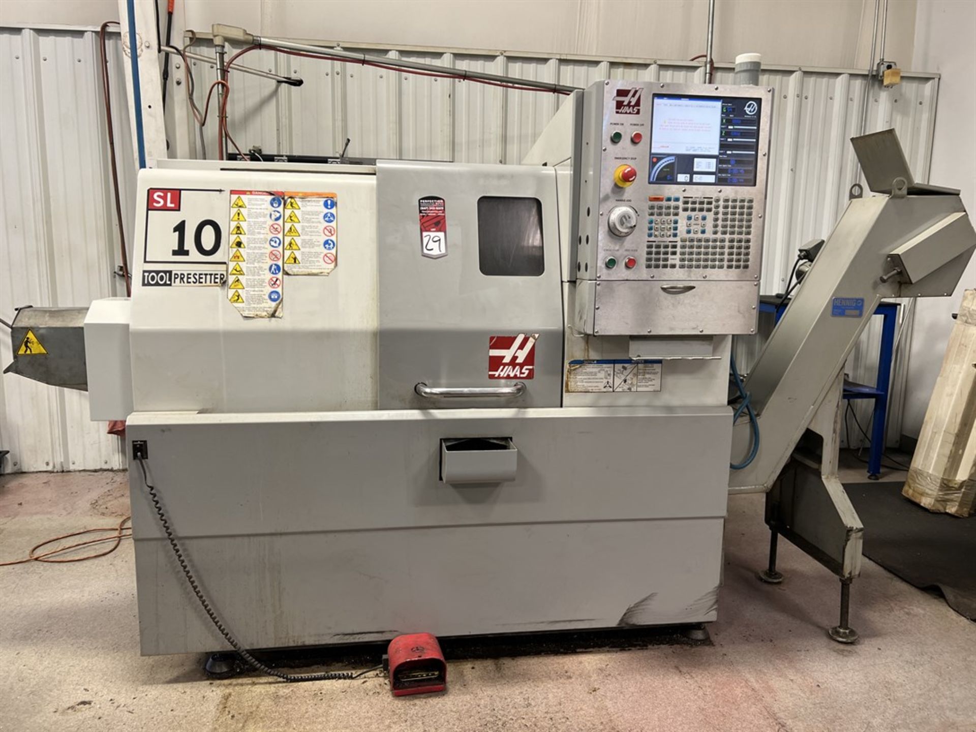 2008 HAAS SL10 CNC Turning Center, s/n 3081506, Haas Control, 14" Max Machining Length, 16.25" - Image 2 of 8
