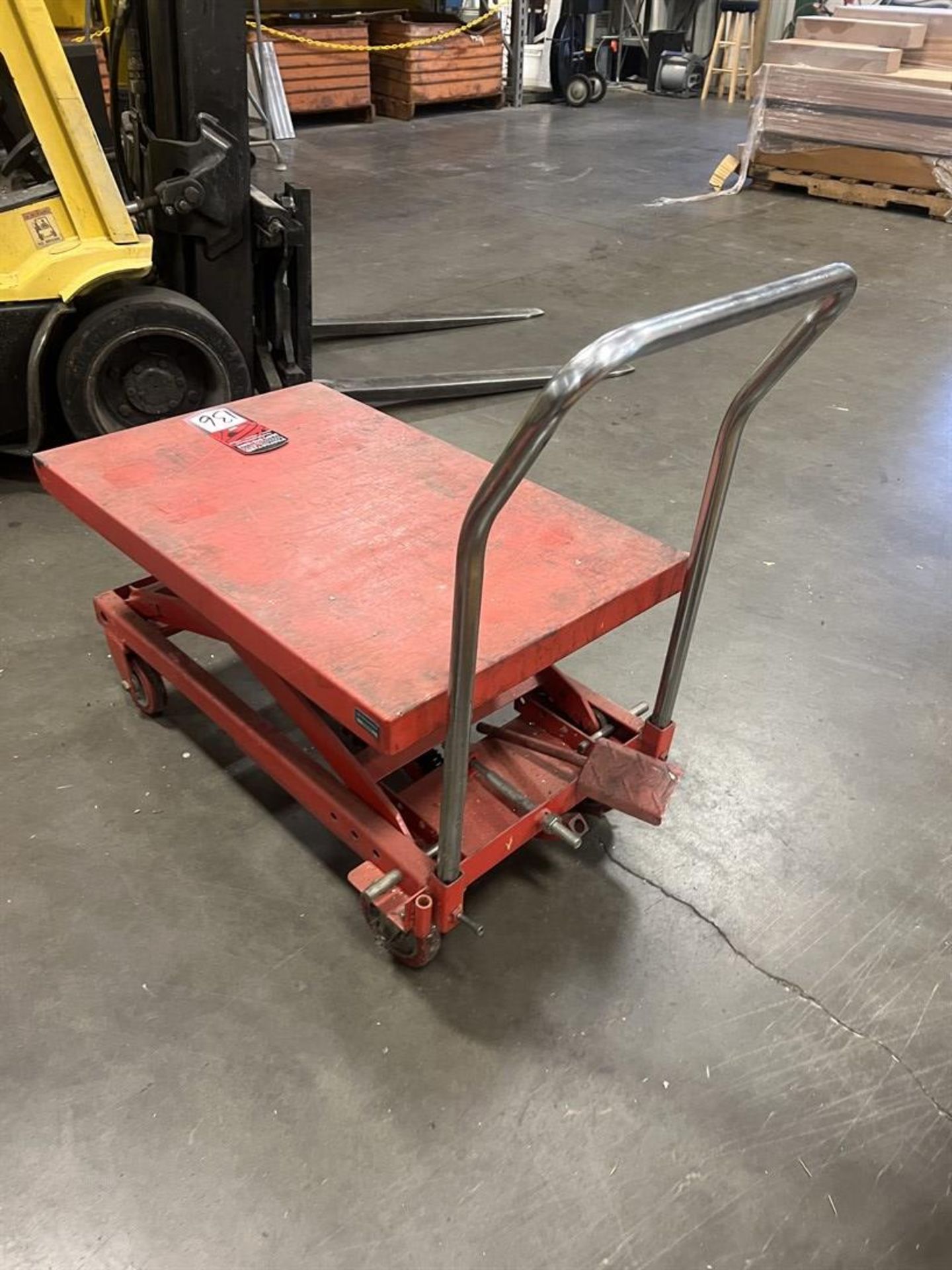 Unknown Make Lift Cart, 20" x 32" Bed, Approx. 500 Lb. Capacity - Image 3 of 3