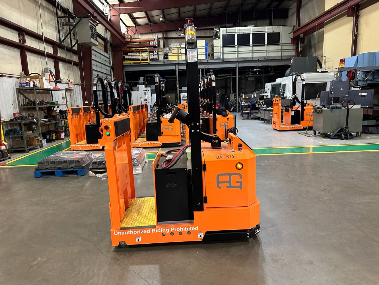 Sale #2 - Surplus to Ongoing Operations of Heartland Automation - Autonomous Mobile Robot Tuggers for Material Handling