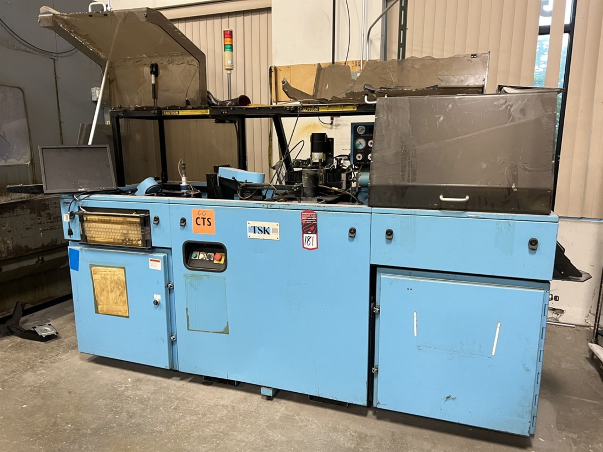 2001 TSK EP-2600 Edge Grinder, s/n EP-261288, 2-6" Wafer Capacity