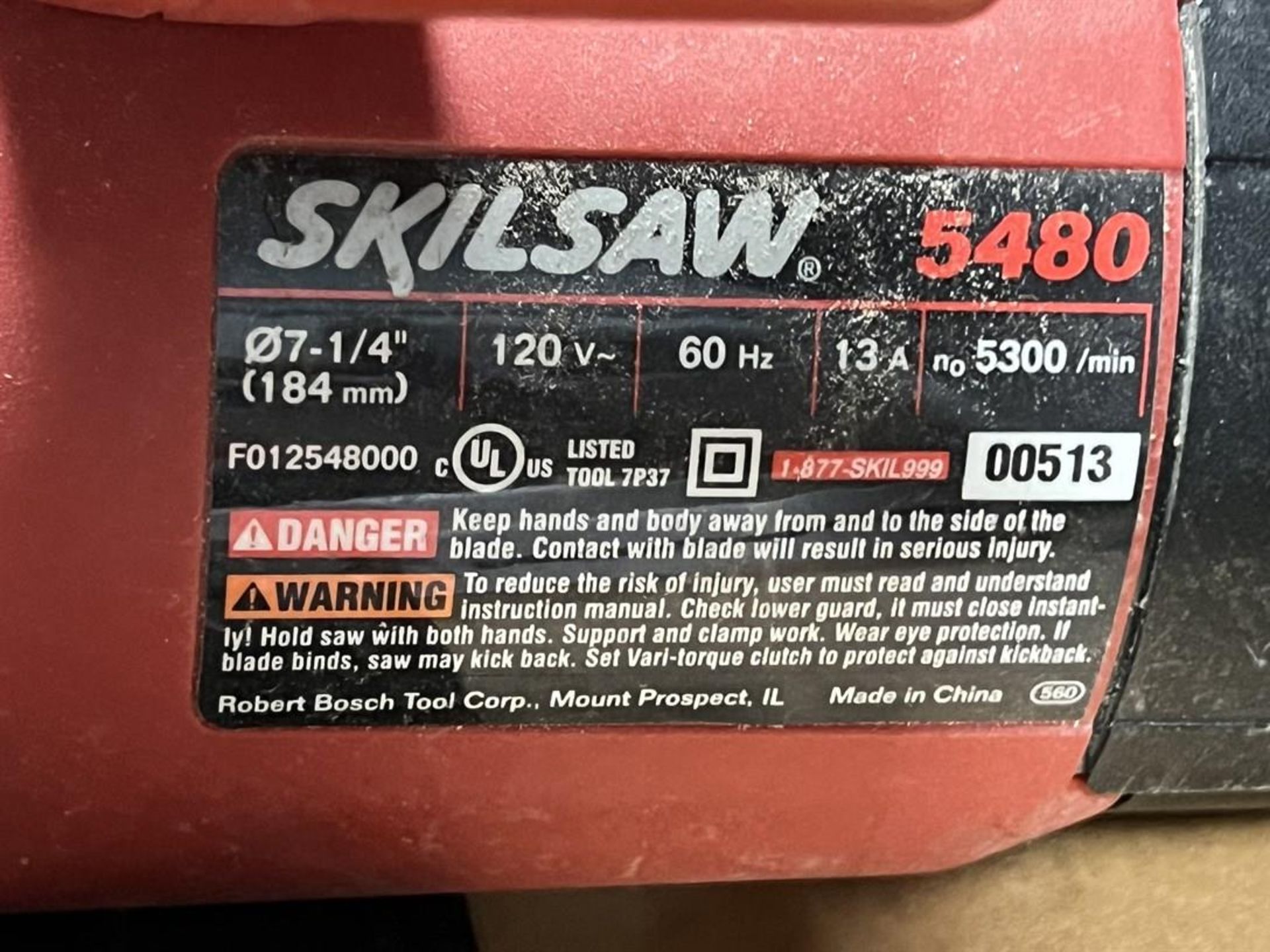 SKILSAW 5480 7-1/4" Circular Saw - Image 2 of 2