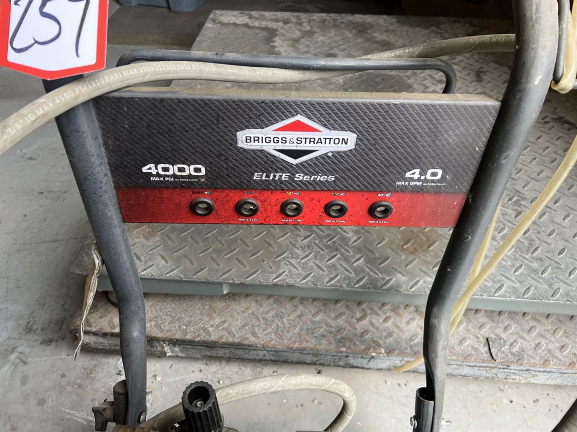 BRIGGS & STRATTON Elite Series Pressure Washer, 4000 Max PSI, 4 GPM, 420 CC, 2100 Engine Series - Image 3 of 4