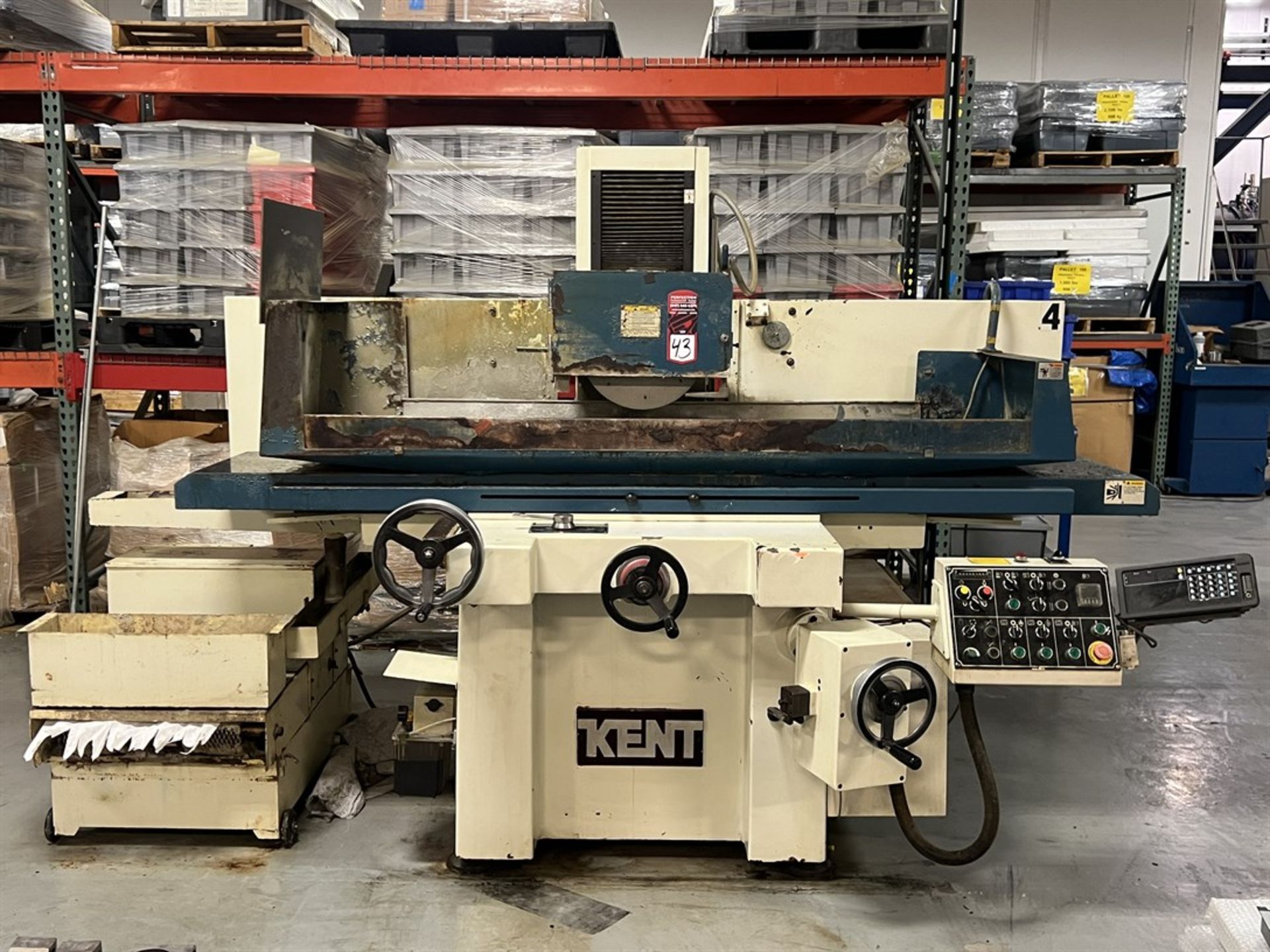 2009 KENT A KGS-84AHD Automatic Precision Surface Grinder, s/n 086804, 15.75” x 31.5” Magnetic