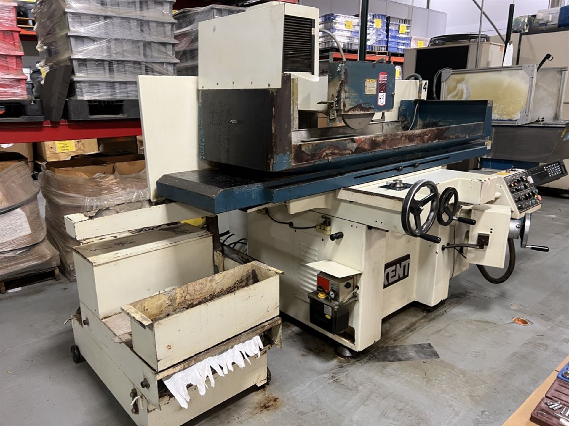 2009 KENT A KGS-84AHD Automatic Precision Surface Grinder, s/n 086804, 15.75” x 31.5” Magnetic - Image 6 of 8